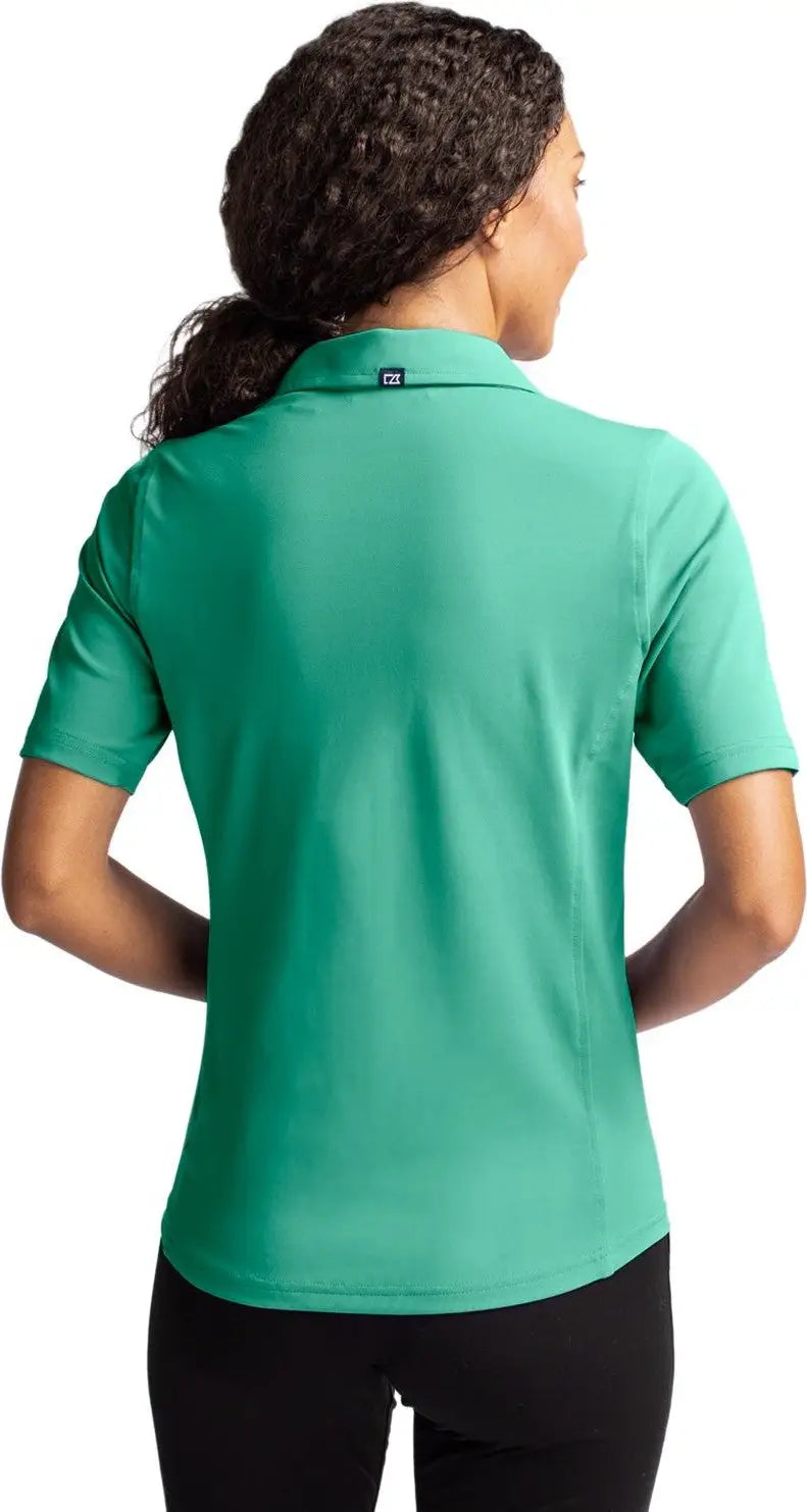 Cutter & Buck Lck00127 Virtue Eco Pique Recycled Womens Polo - Fresh Mint