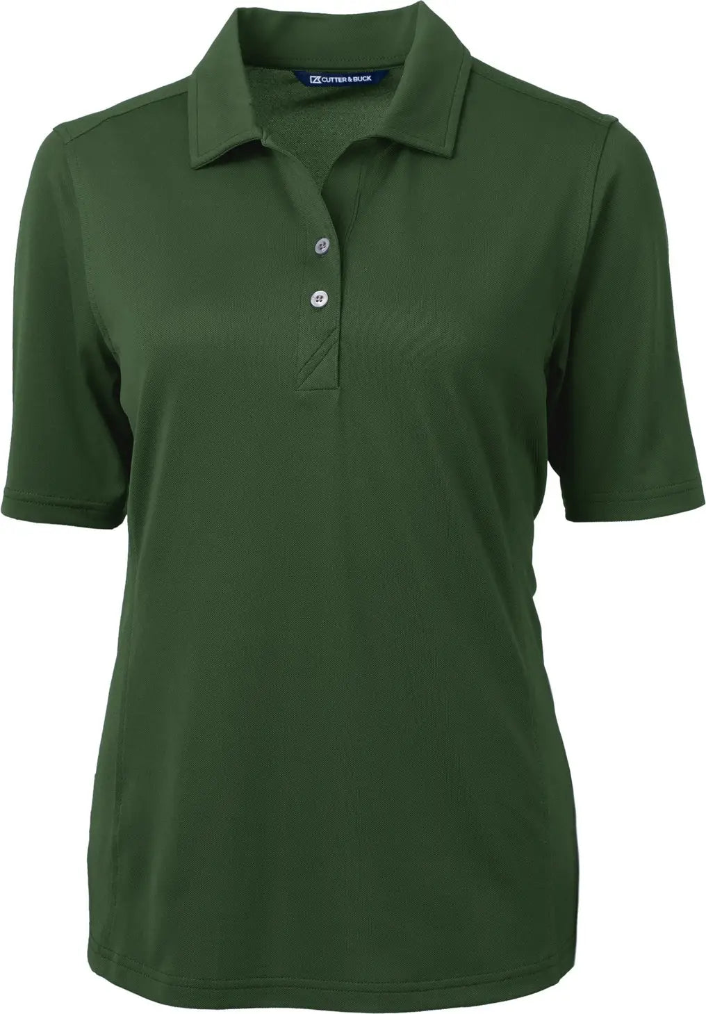Cutter & Buck Lck00127 Virtue Eco Pique Recycled Womens Polo - Hunter