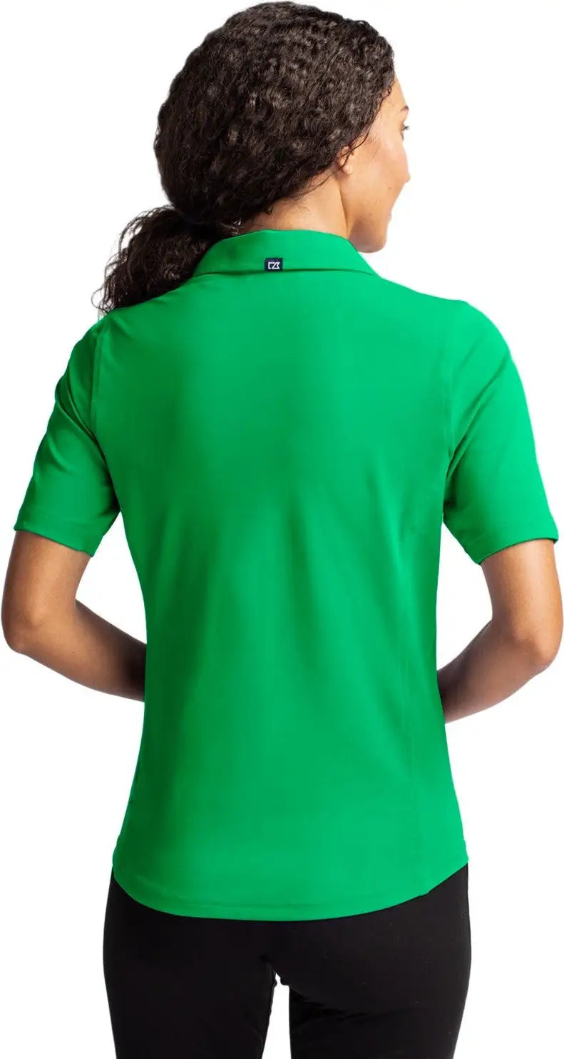 Cutter & Buck Lck00127 Virtue Eco Pique Recycled Womens Polo - Kelly Green