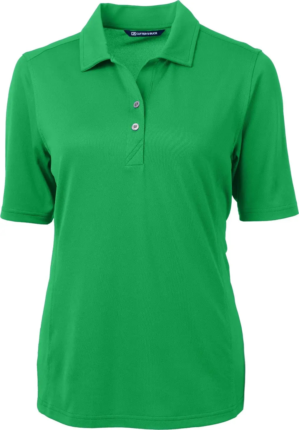 Cutter & Buck Lck00127 Virtue Eco Pique Recycled Womens Polo - Kelly Green