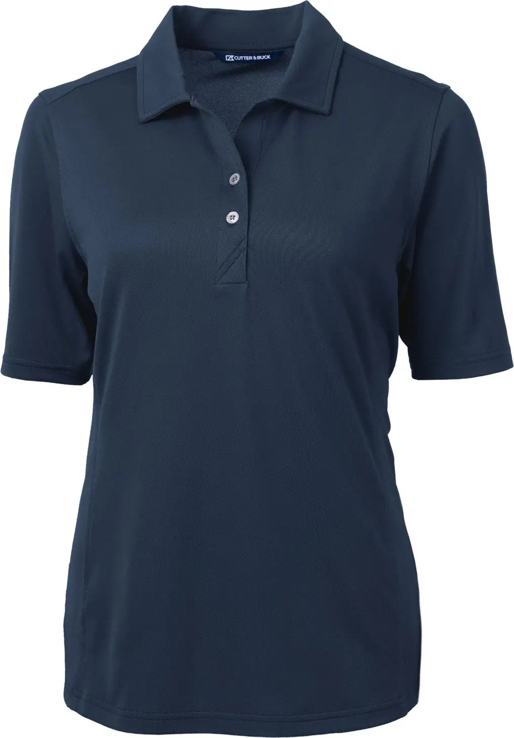 Cutter & Buck Lck00127 Virtue Eco Pique Recycled Womens Polo - Navy Blue