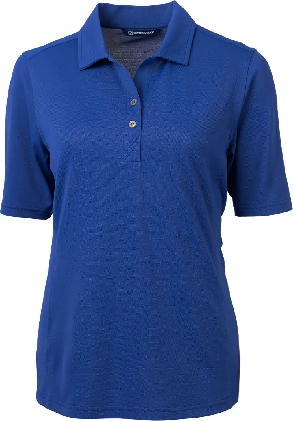 Cutter & Buck Lck00127 Virtue Eco Pique Recycled Womens Polo - Tour Blue