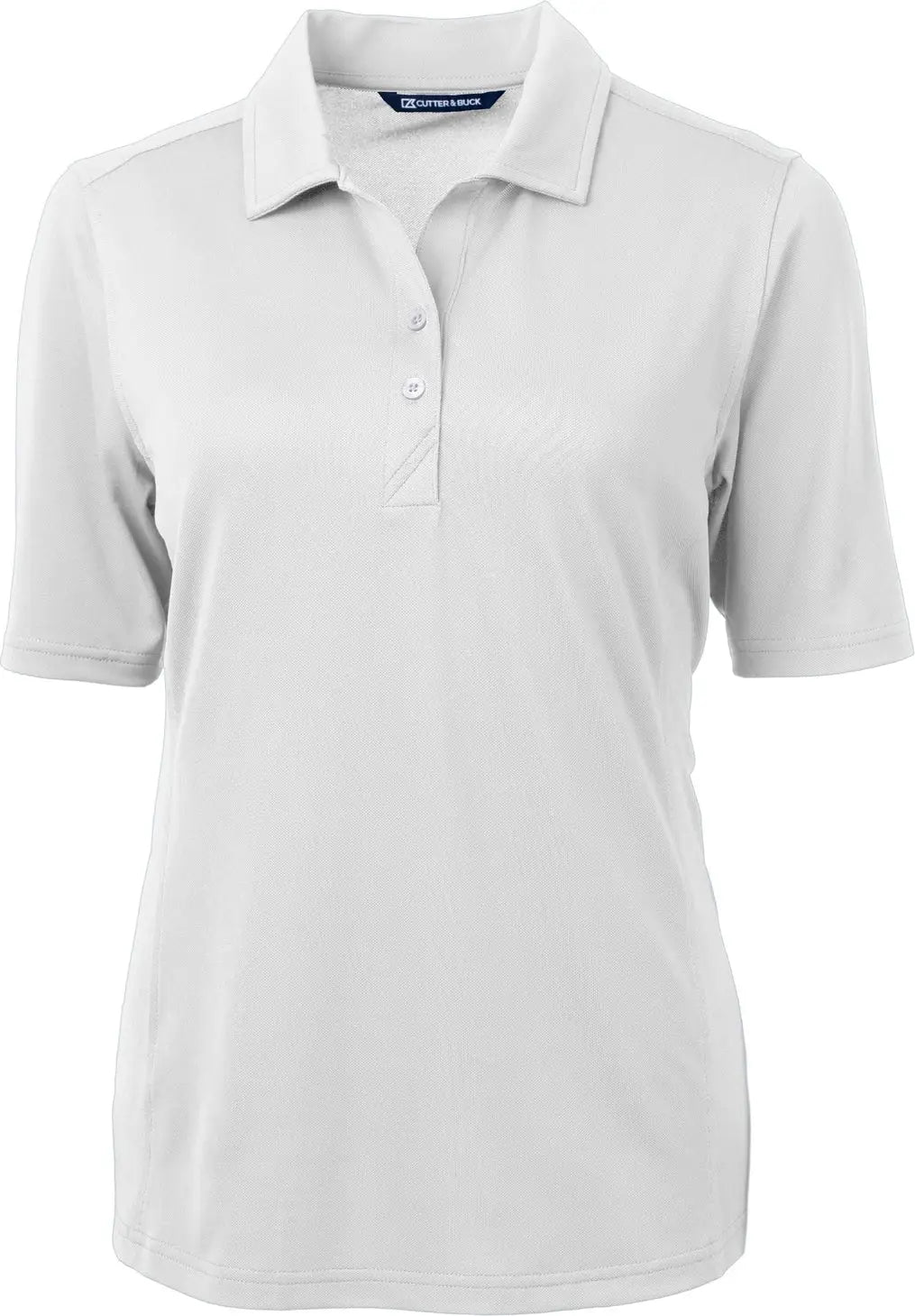 Cutter & Buck Lck00127 Virtue Eco Pique Recycled Womens Polo - White