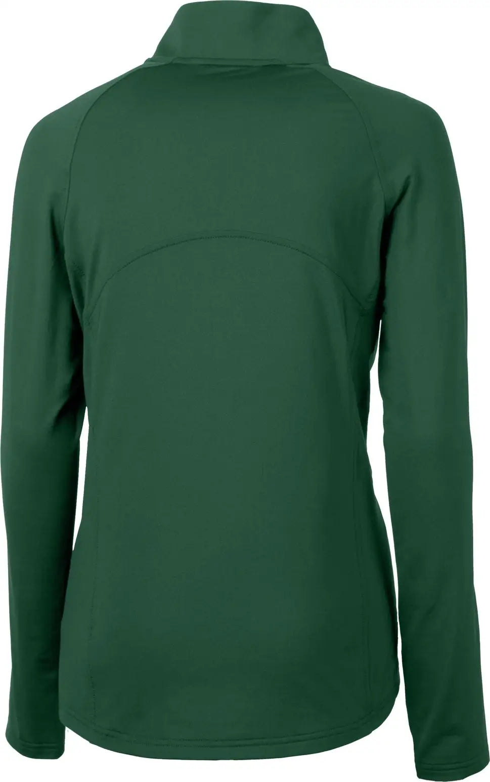 Cutter & Buck Lck00128 Adapt Eco Knit Stretch Recycled Womens Half Zip Pullover - Hunter