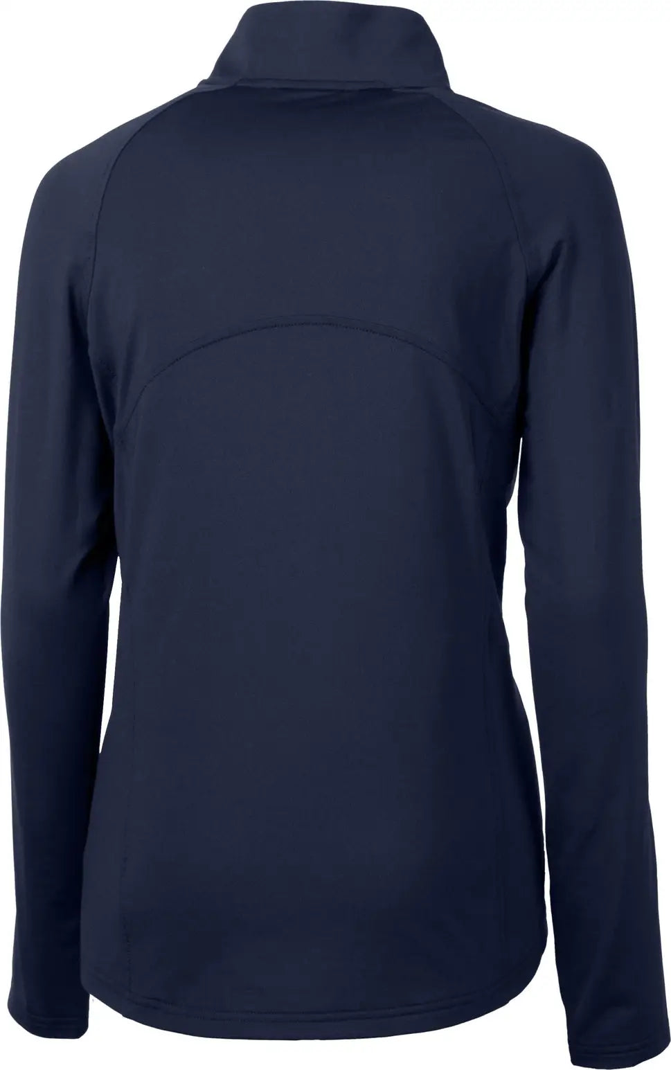 Cutter & Buck Lck00128 Adapt Eco Knit Stretch Recycled Womens Half Zip Pullover - Navy Blue