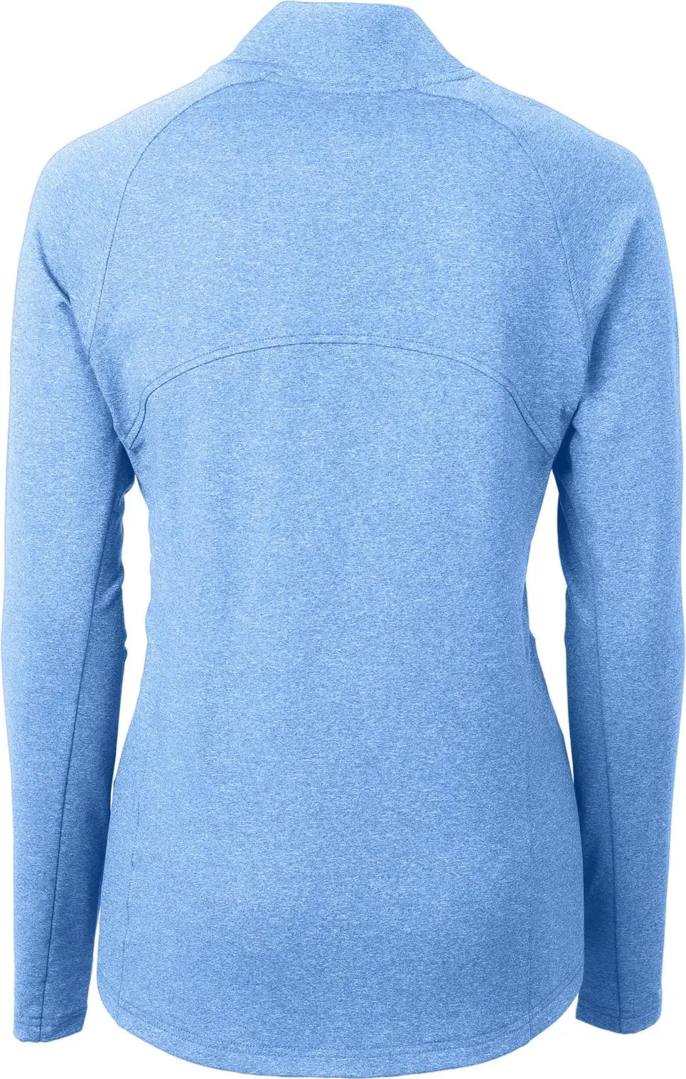 Cutter & Buck Lck00151 Adapt Eco Knit Heather Recycled Womens Full Zip Jacket - Atlas