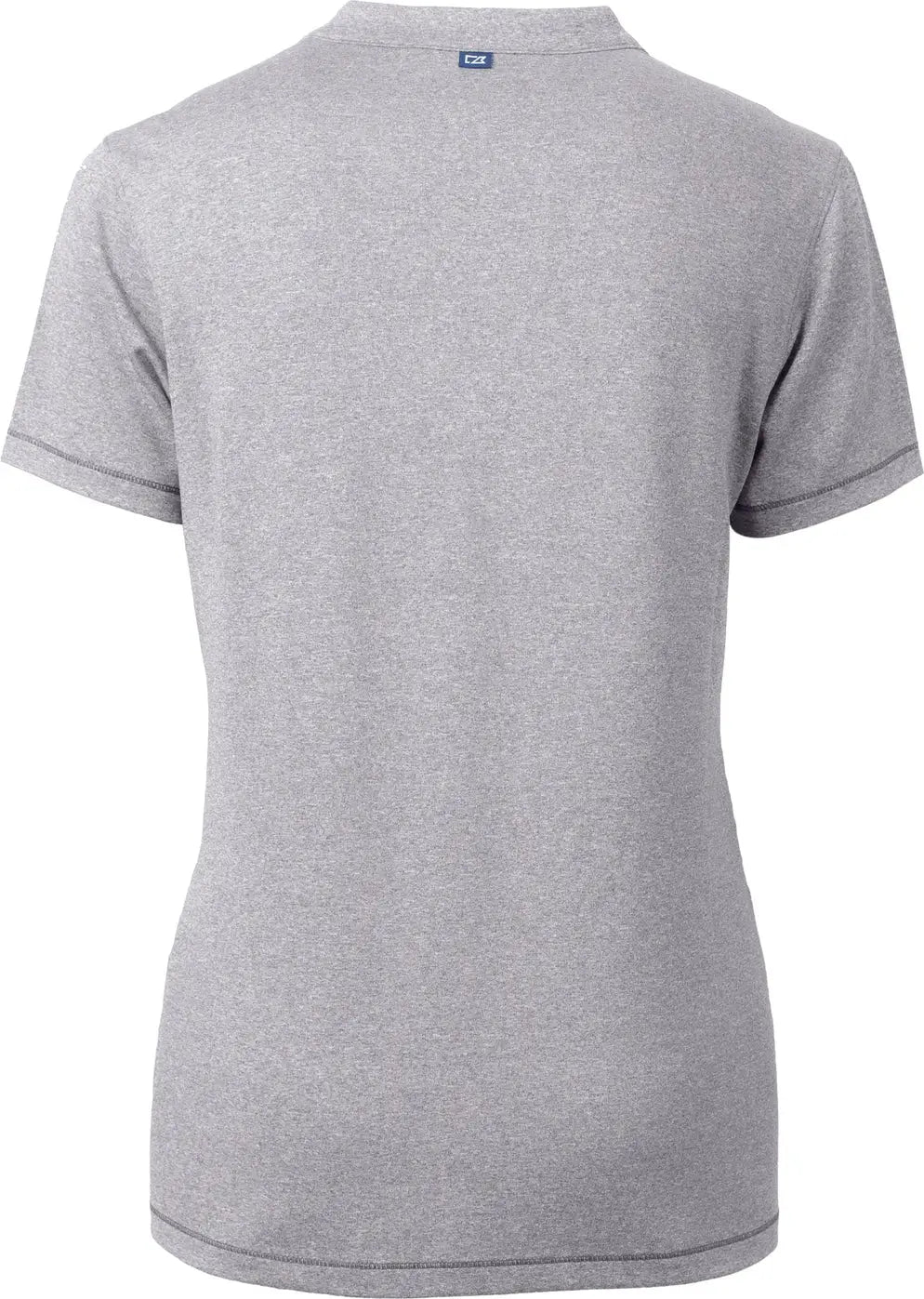 Cutter & Buck Lck00153 Forge Eco Heathered Stretch Womens Blade Top - Polished Heather