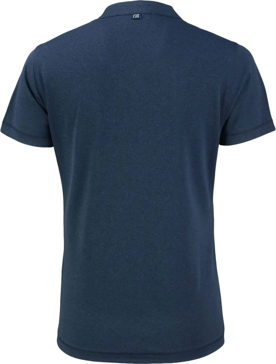 Cutter & Buck Lck00153 Forge Eco Heathered Stretch Womens Blade Top - Dark Navy Blue Heather