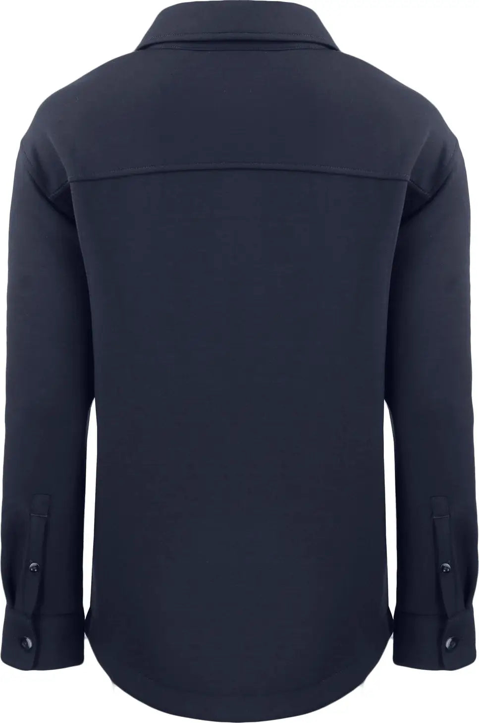 Cutter & Buck Lck00161 Roam Epic Versatility Recycled Womens Shirt Jacket - Navy Blue