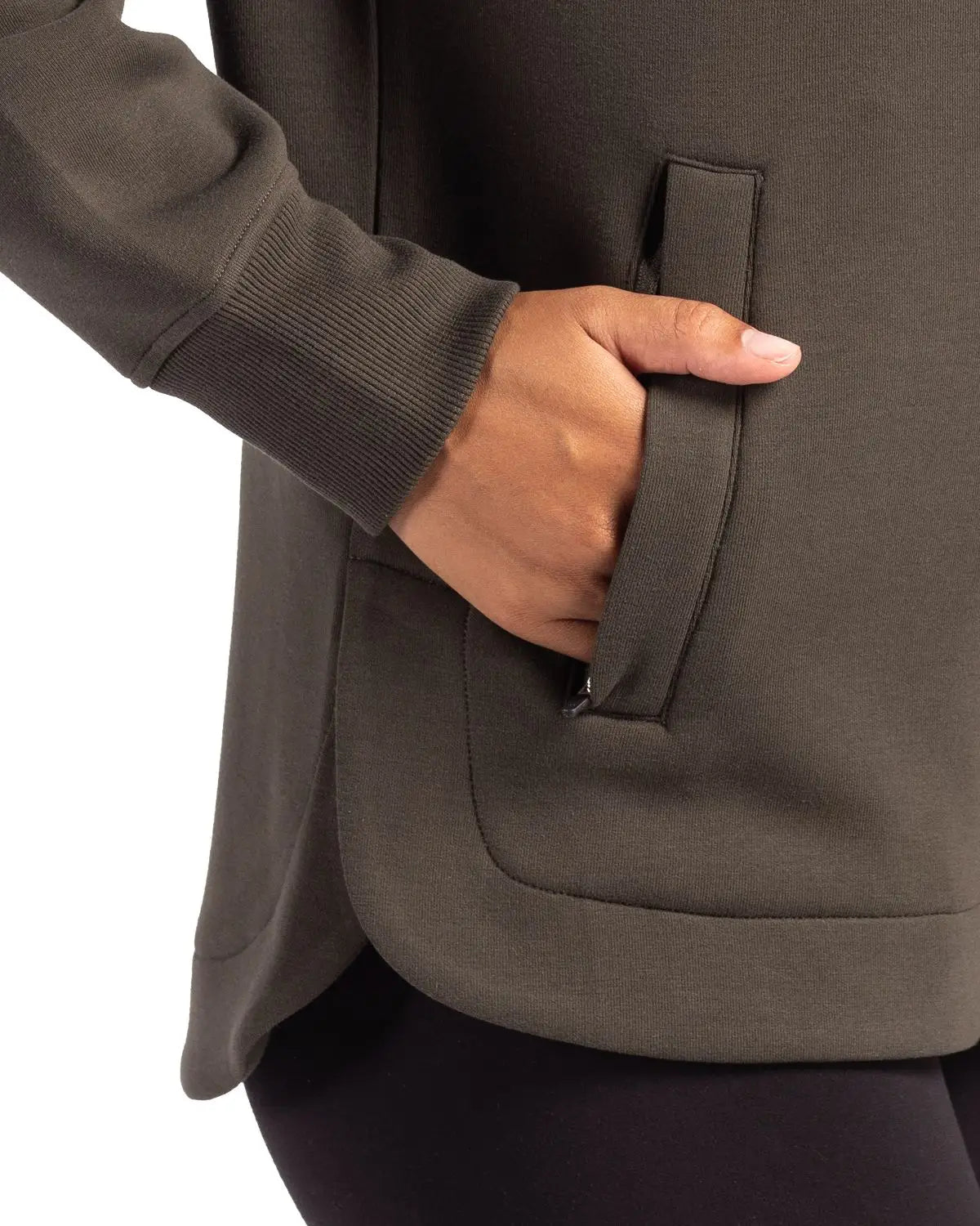 Cutter & Buck Lck00162 Roam Epic Versatility Full Zip Recycled Womens Jacket - Poplar