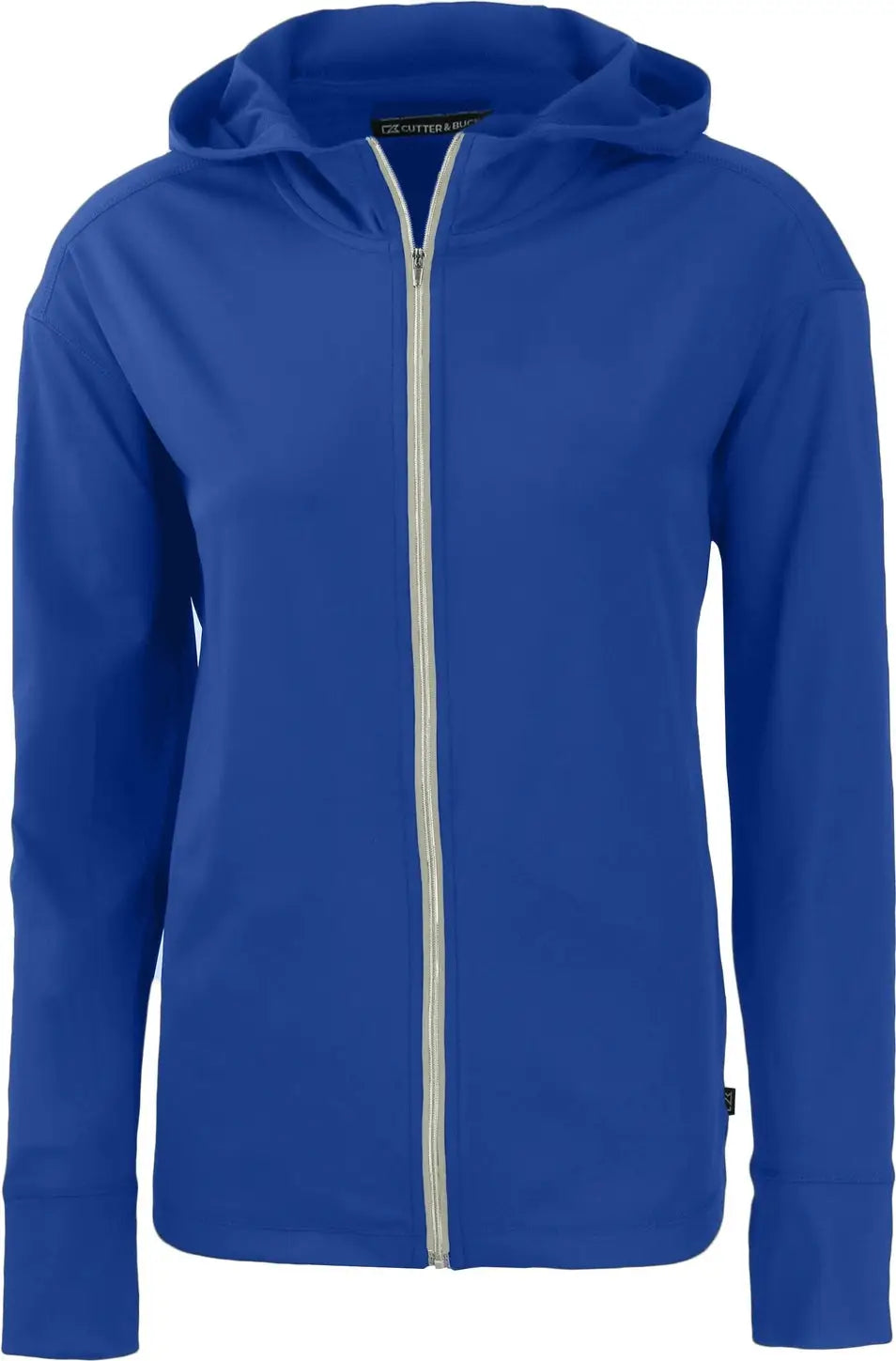 Cutter & Buck Lck00168 Daybreak Eco Recycled Womens Full Zip Hoodie - Tour Blue