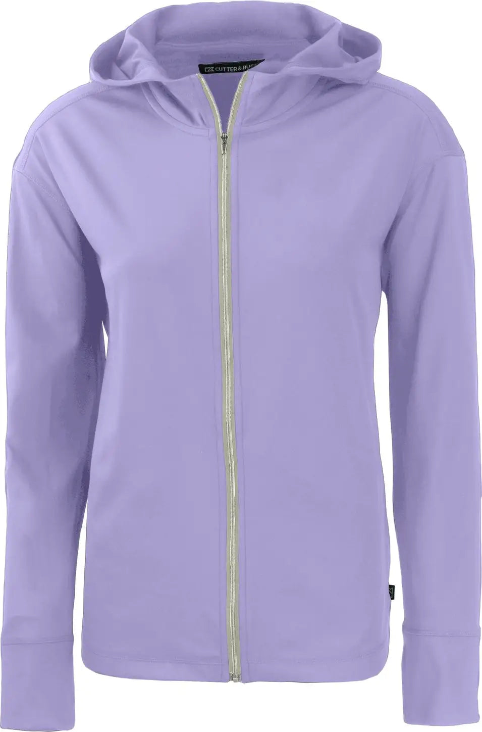 Cutter & Buck Lck00168 Daybreak Eco Recycled Womens Full Zip Hoodie - Hyacinth