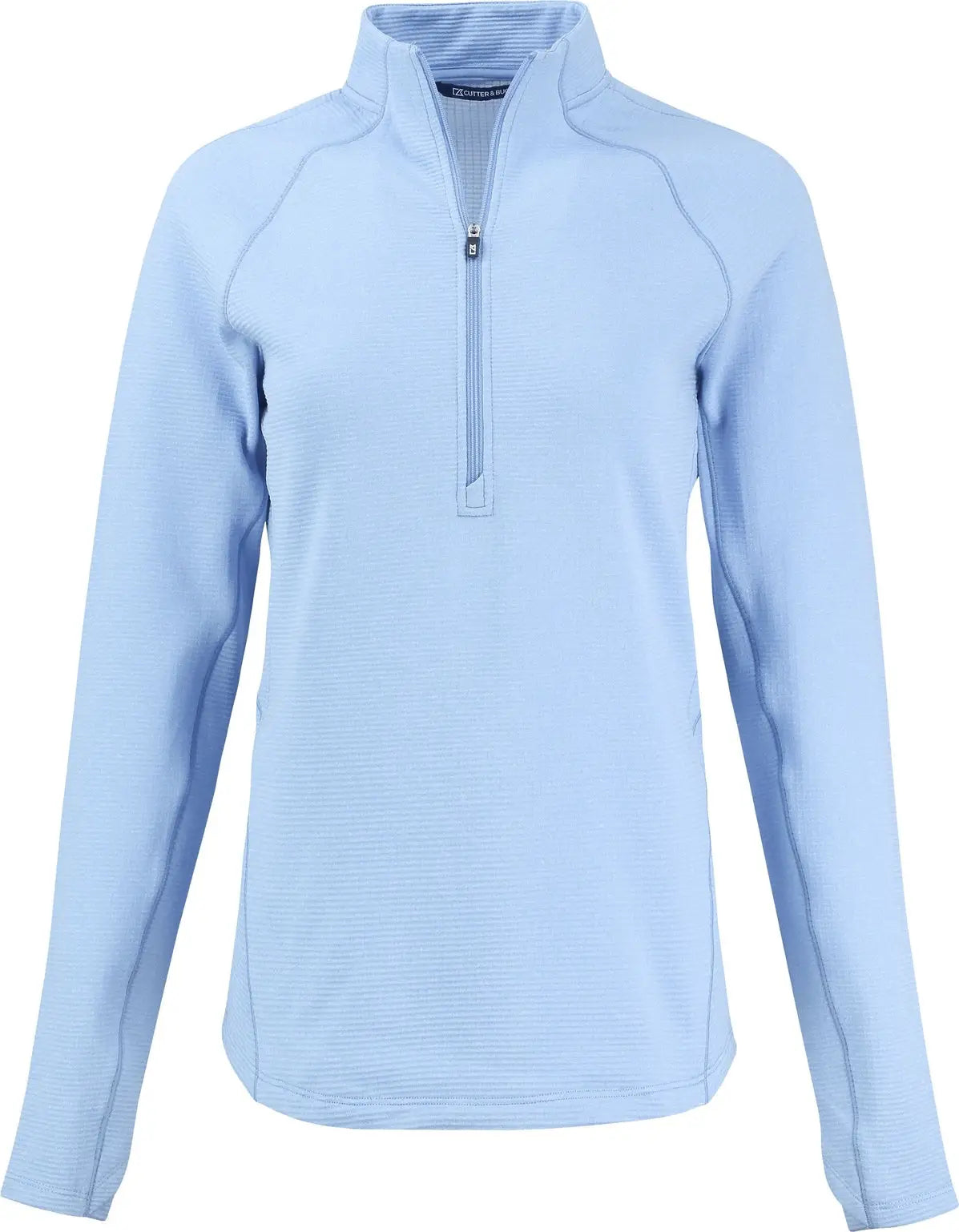 Cutter & Buck Lck00182 Peshastin Fleece Recycled Womens Half Zip Pullover - Atlas Heather