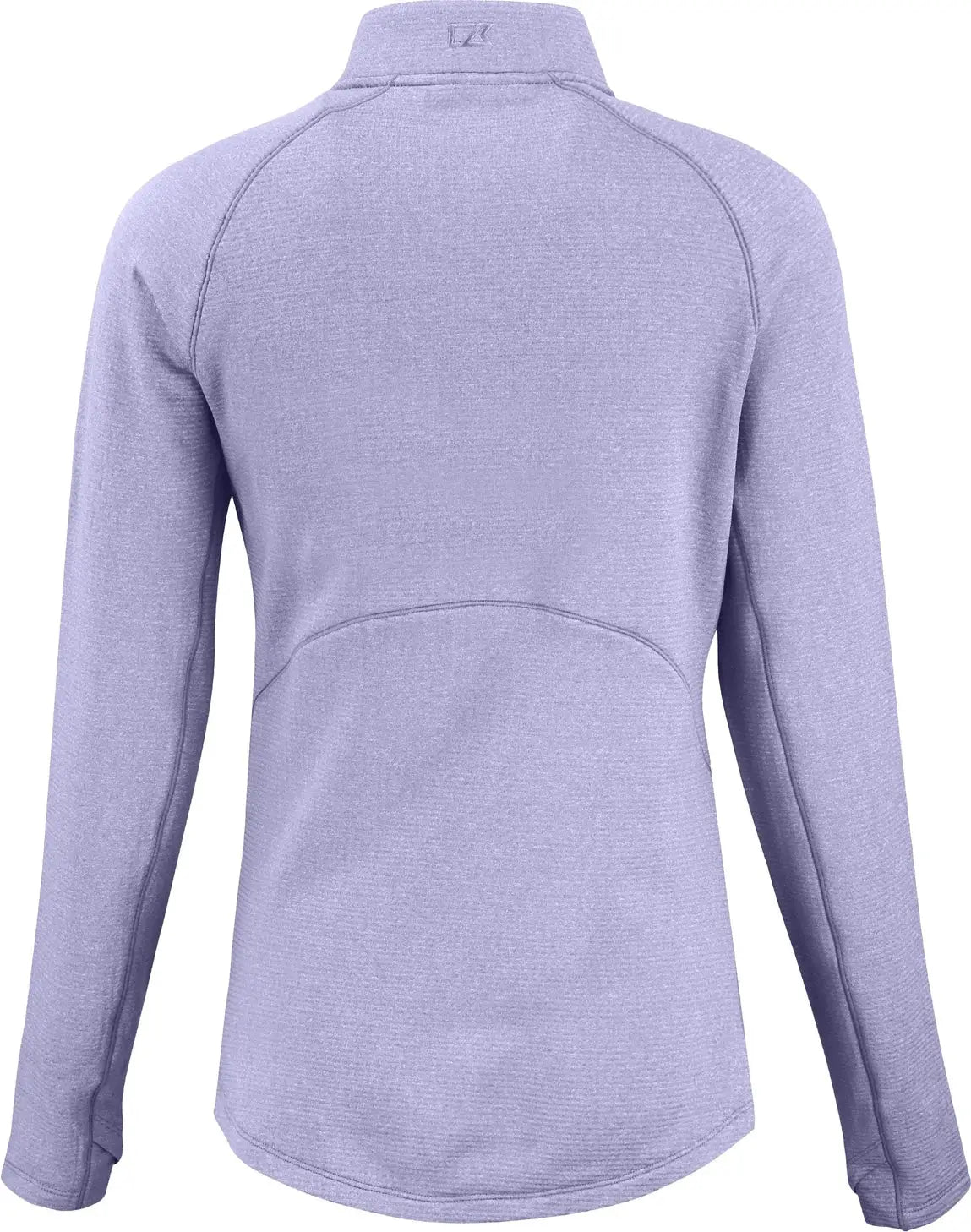 Cutter & Buck Lck00182 Peshastin Fleece Recycled Womens Half Zip Pullover - Hyacinth Heather