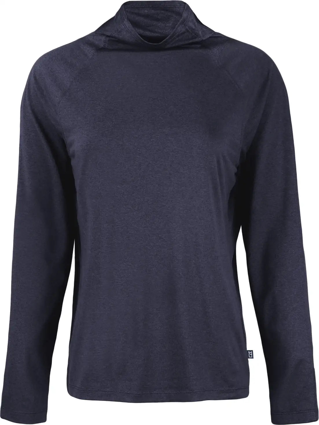 Cutter & Buck Lck00183 Coastline Epic Comfort Recycled Womens Funnel Neck - Navy Blue