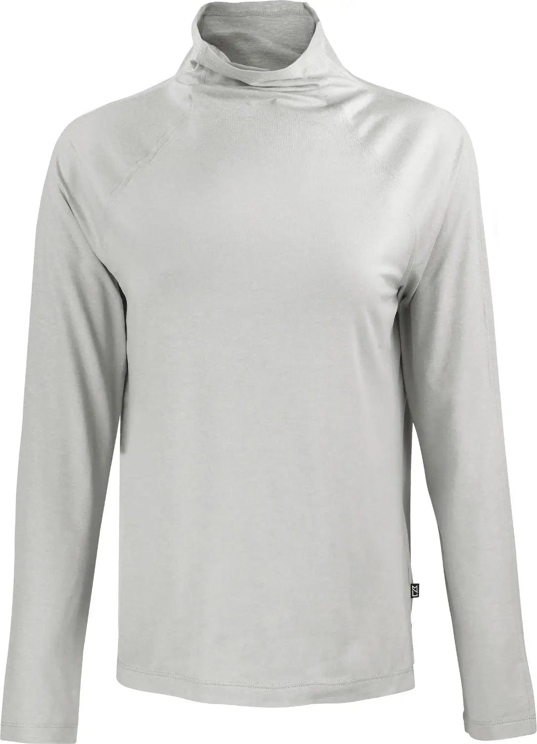 Cutter & Buck Lck00183 Coastline Epic Comfort Recycled Womens Funnel Neck - Concrete