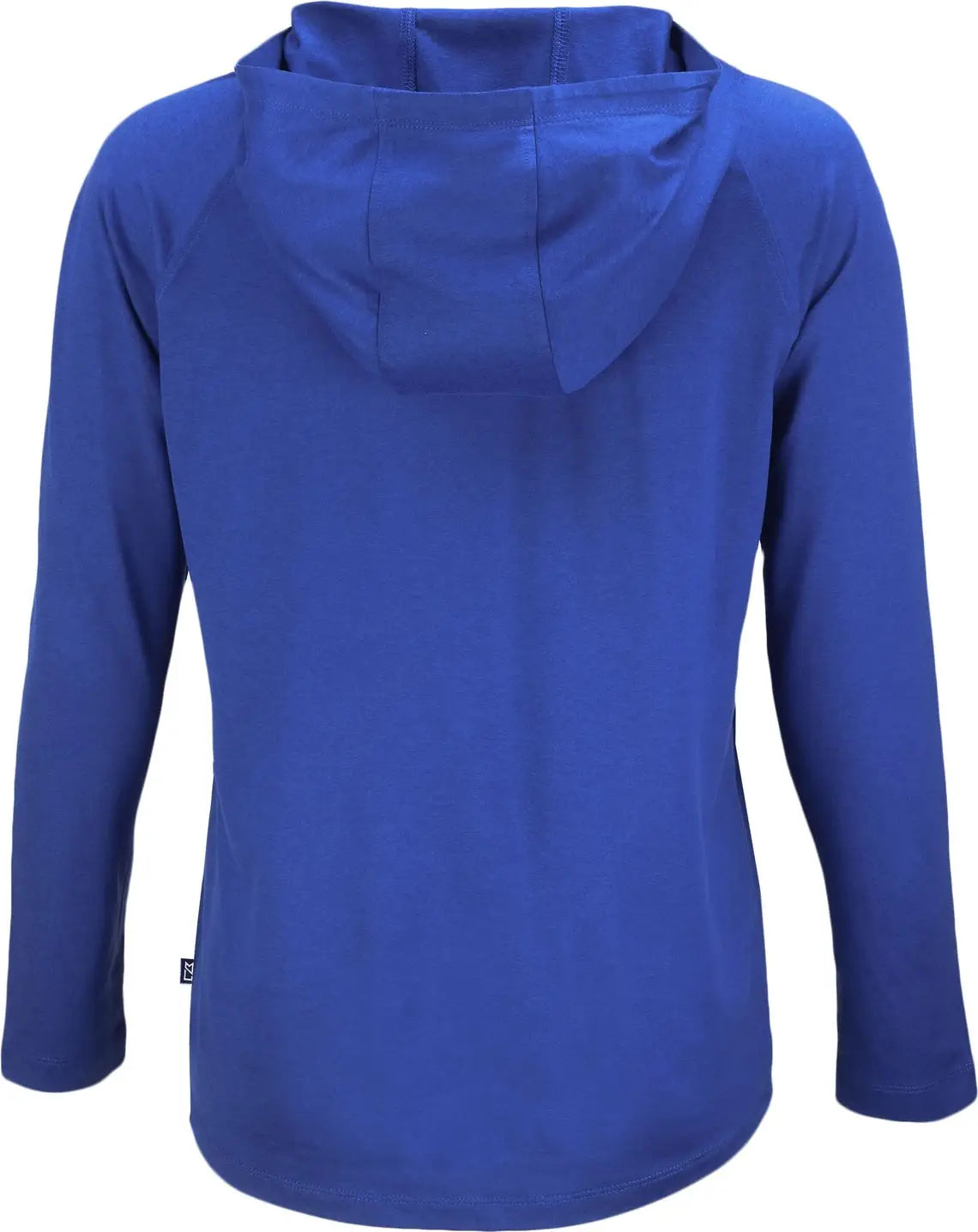 Cutter & Buck Lck00184 Coastline Epic Comfort Recycled Womens Hooded Shirt - Tour Blue