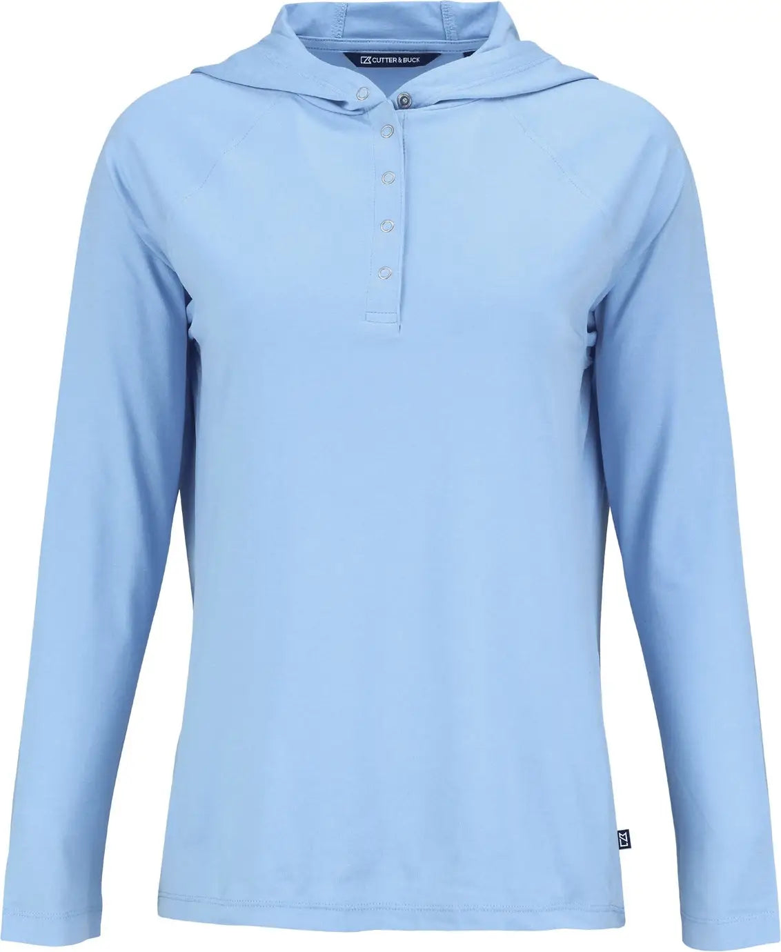 Cutter & Buck Lck00184 Coastline Epic Comfort Recycled Womens Hooded Shirt - Atlas