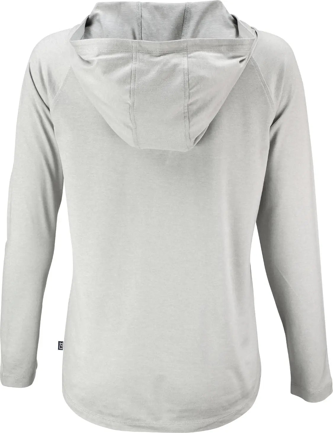 Cutter & Buck Lck00184 Coastline Epic Comfort Recycled Womens Hooded Shirt - Concrete