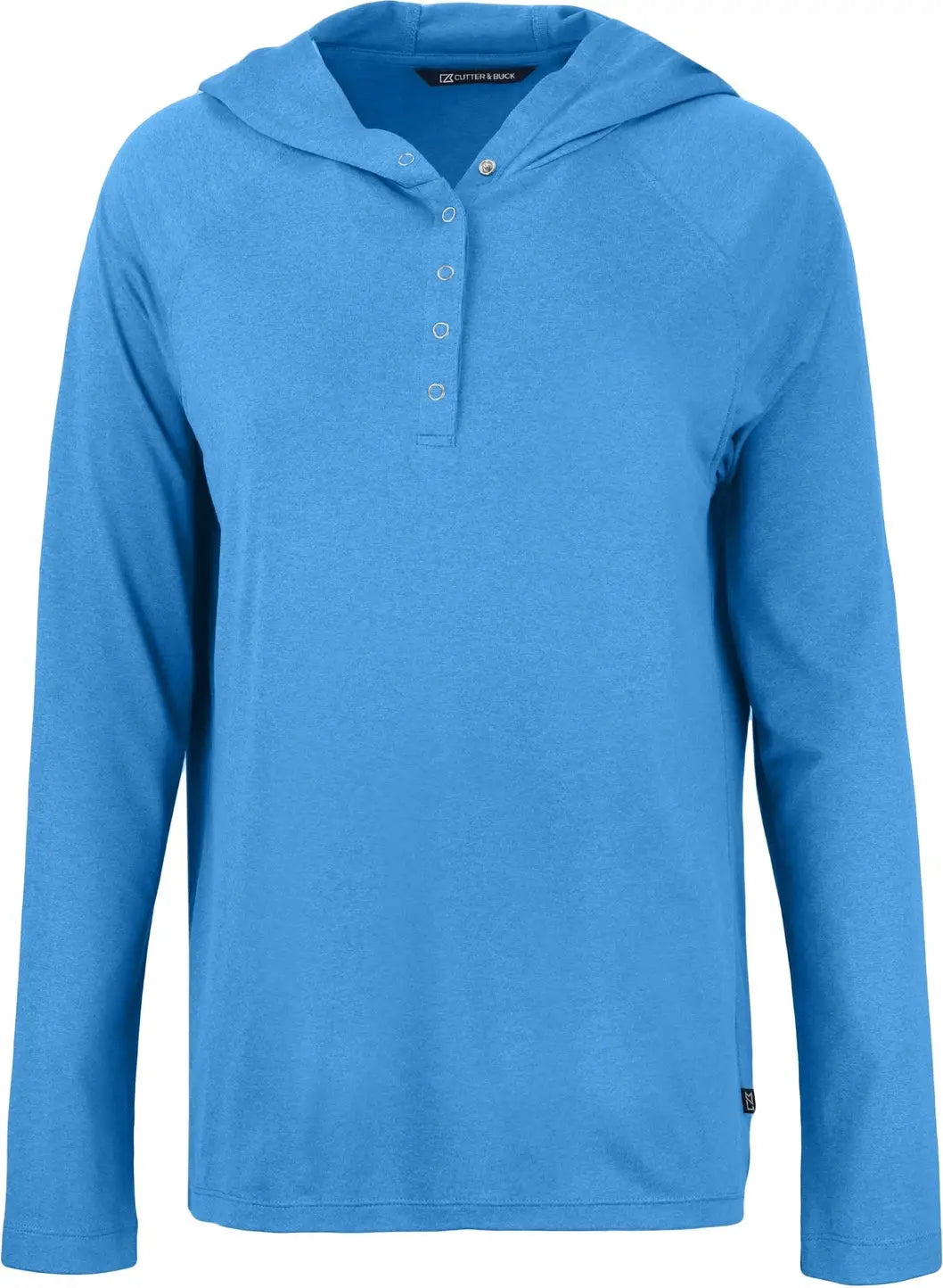 Cutter & Buck Lck00184 Coastline Epic Comfort Recycled Womens Hooded Shirt - Digital