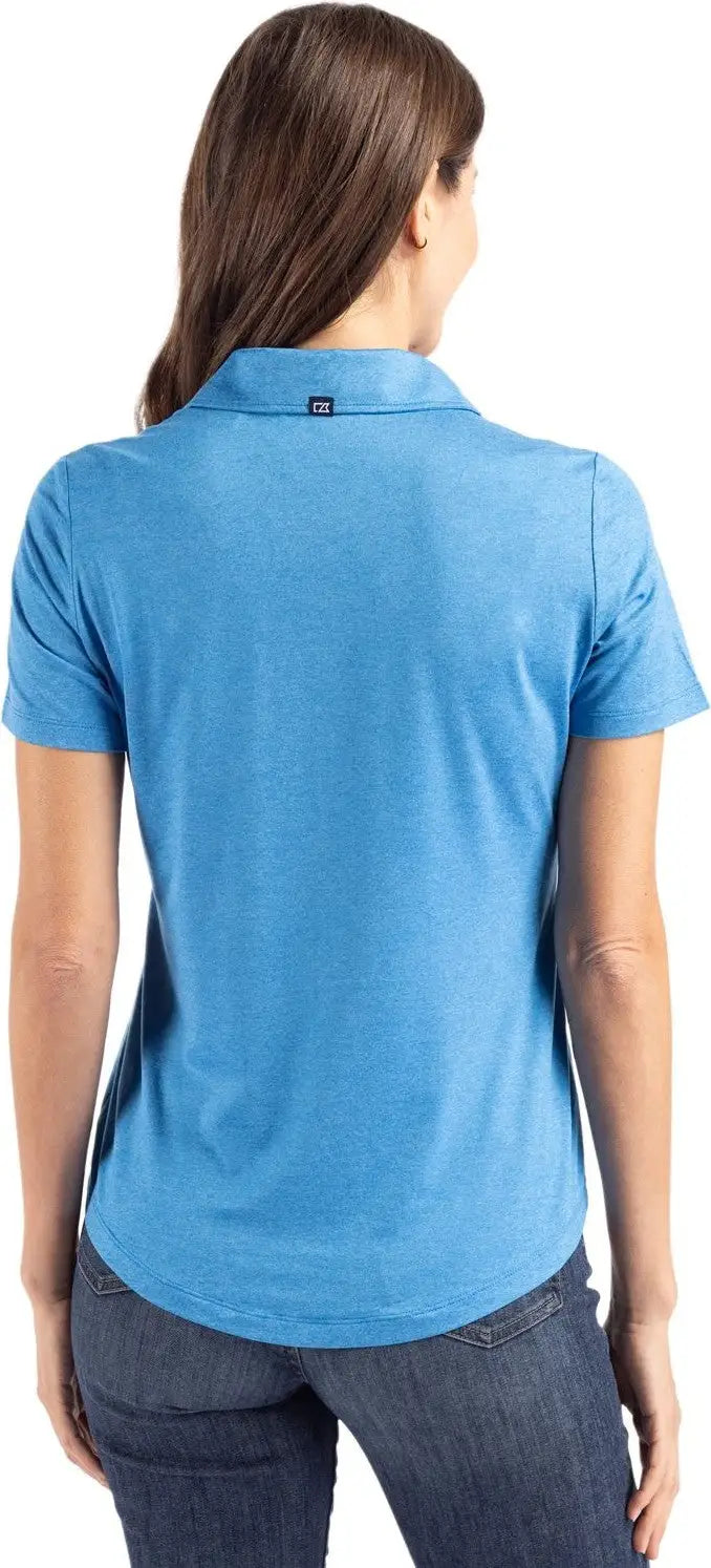 Cutter & Buck Lck00192 Coastline Epic Comfort Recycled Womens Polo - Digital