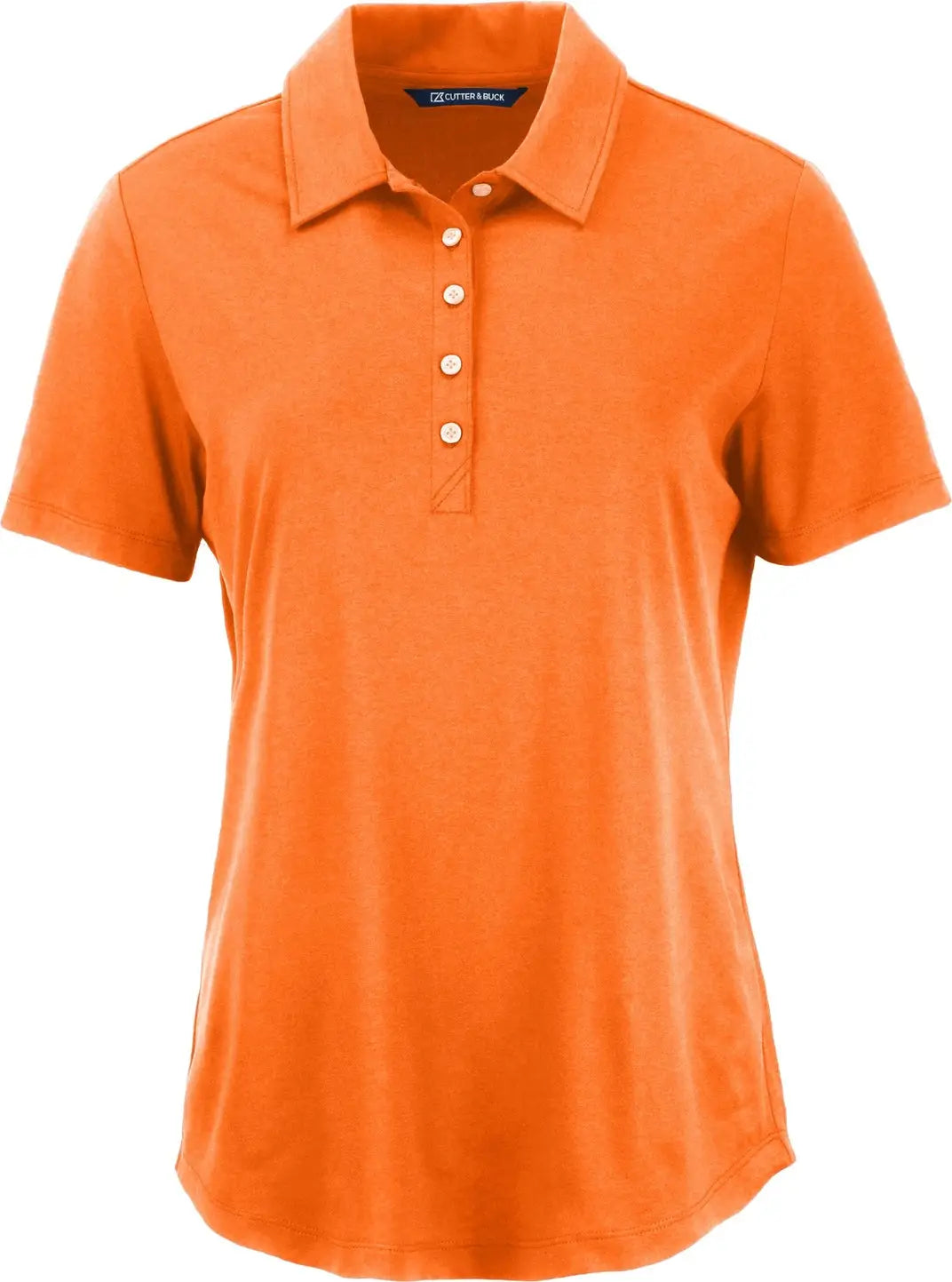 Cutter & Buck Lck00192 Coastline Epic Comfort Recycled Womens Polo - College Orange