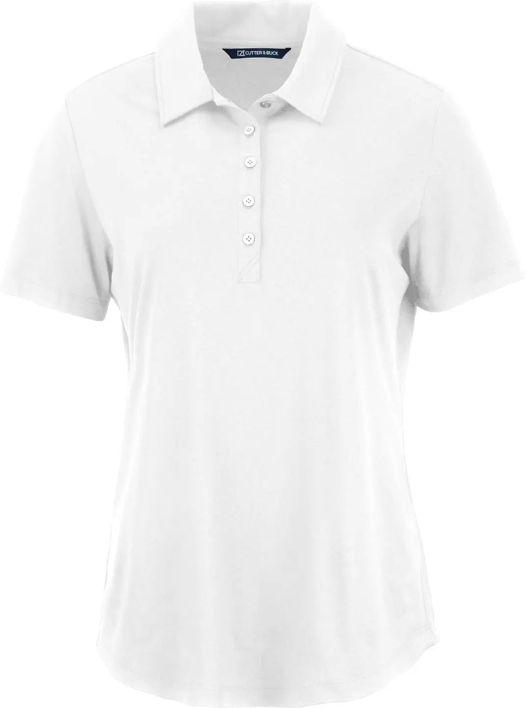 Cutter & Buck Lck00192 Coastline Epic Comfort Recycled Womens Polo - White