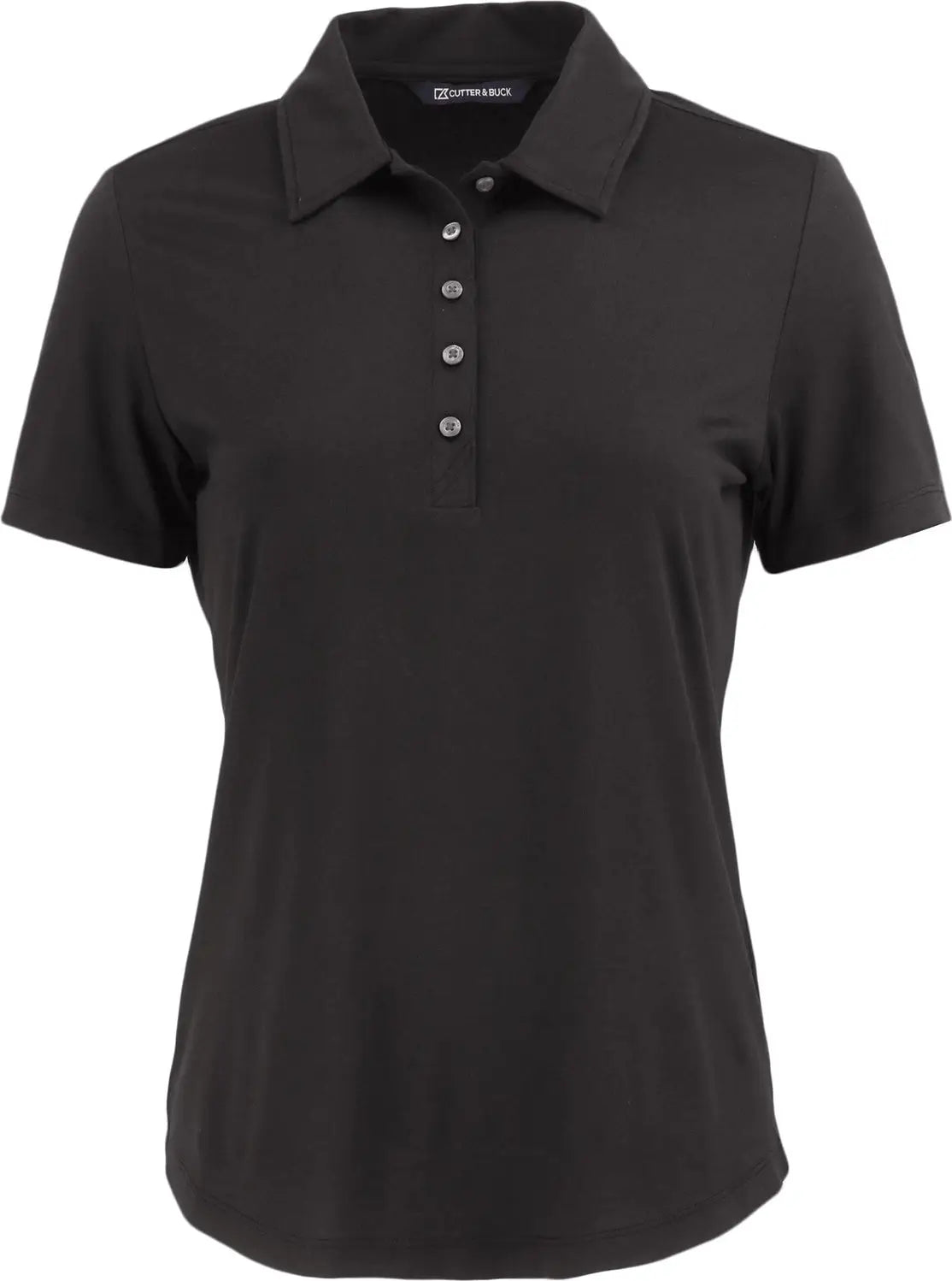 Cutter & Buck Lck00192 Coastline Epic Comfort Recycled Womens Polo - Black