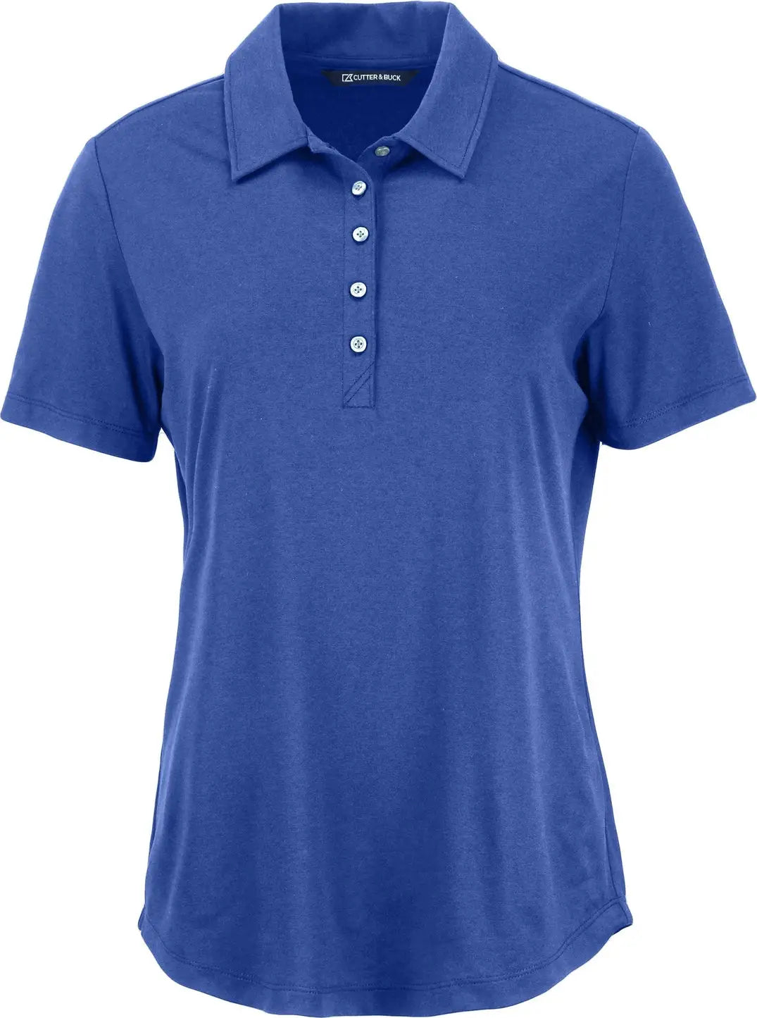 Cutter & Buck Lck00192 Coastline Epic Comfort Recycled Womens Polo - Tour Blue