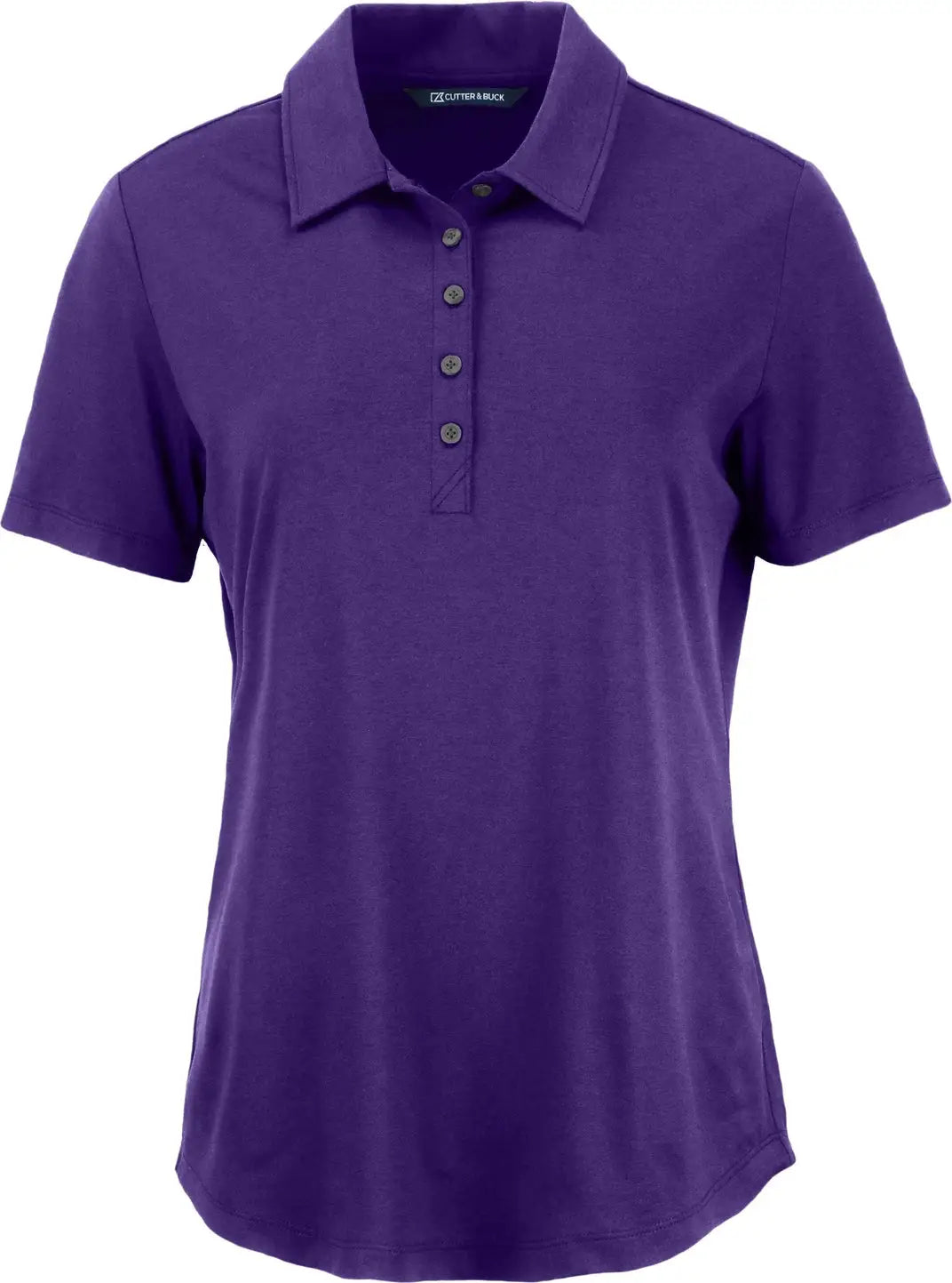 Cutter & Buck Lck00192 Coastline Epic Comfort Recycled Womens Polo - College Purple