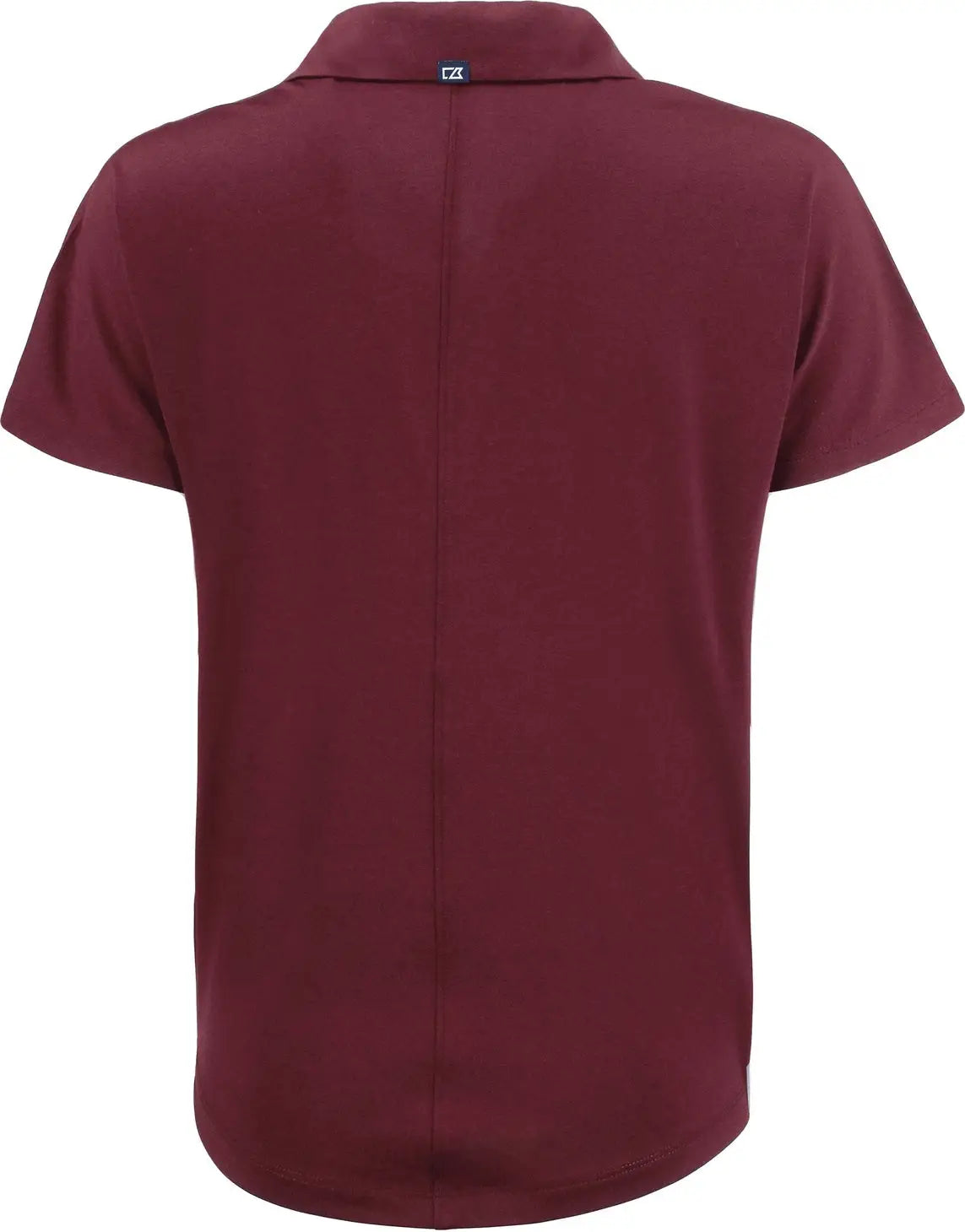 Cutter & Buck Lck00193 Coastline Epic Comfort Recycled Womens Dolman Polo - Bordeaux
