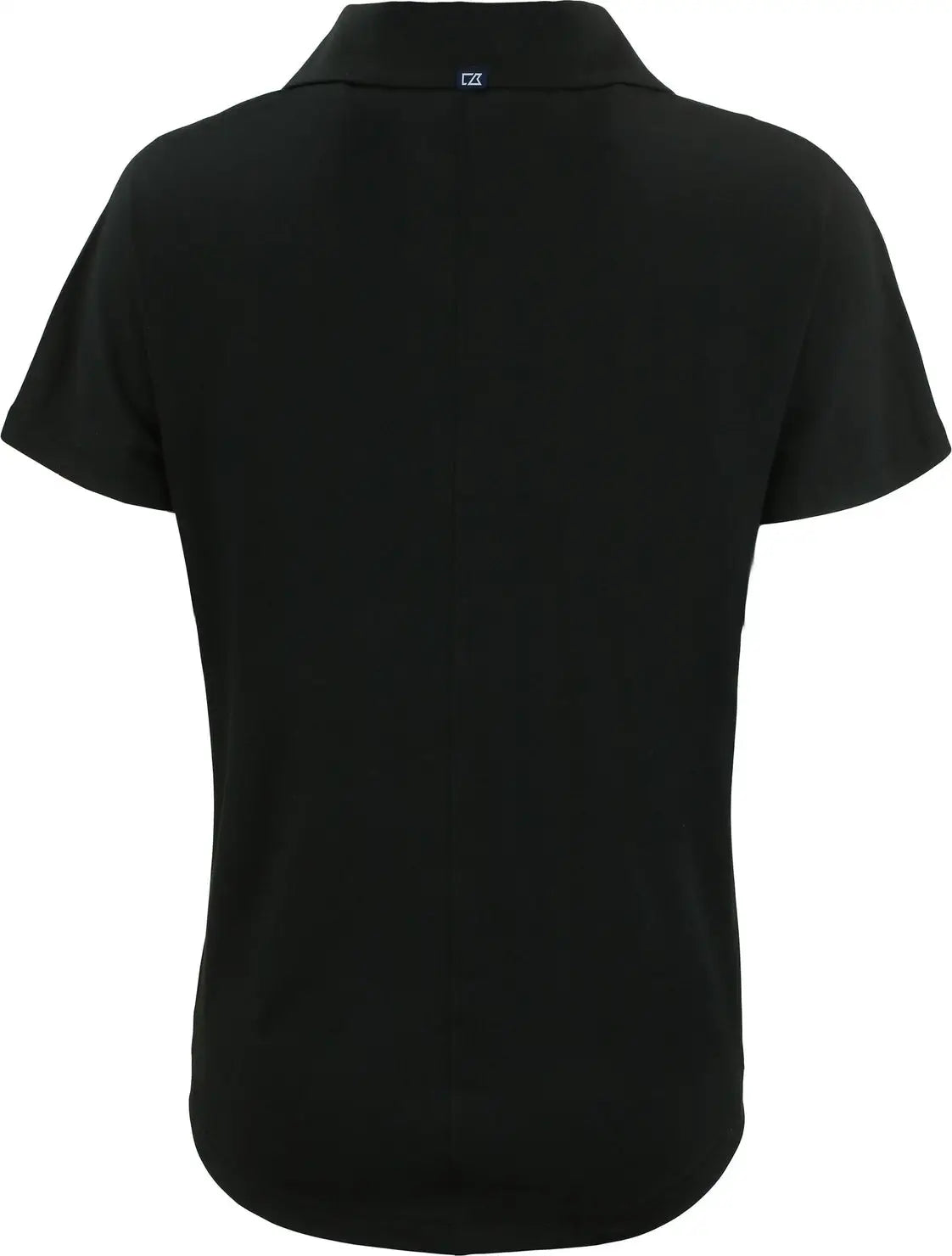 Cutter & Buck Lck00193 Coastline Epic Comfort Recycled Womens Dolman Polo - Black