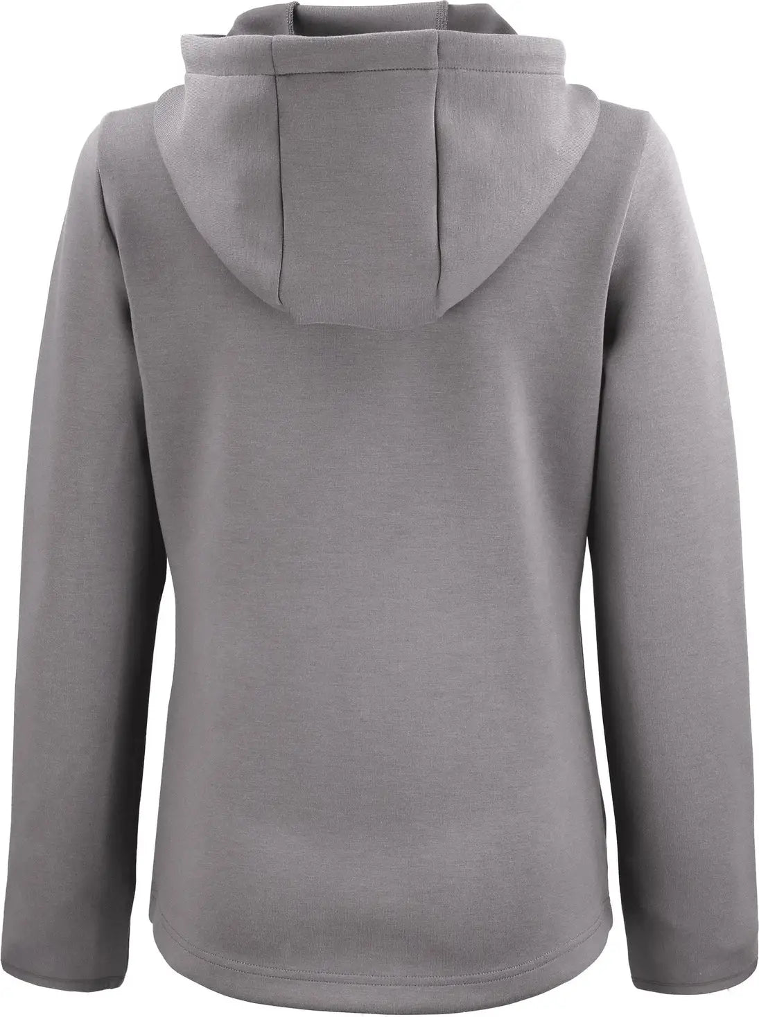 Cutter & Buck Lck00194 Roam Epic Versatility Recycled Womens Full Zip Hooded Jacket - Elemental Gray