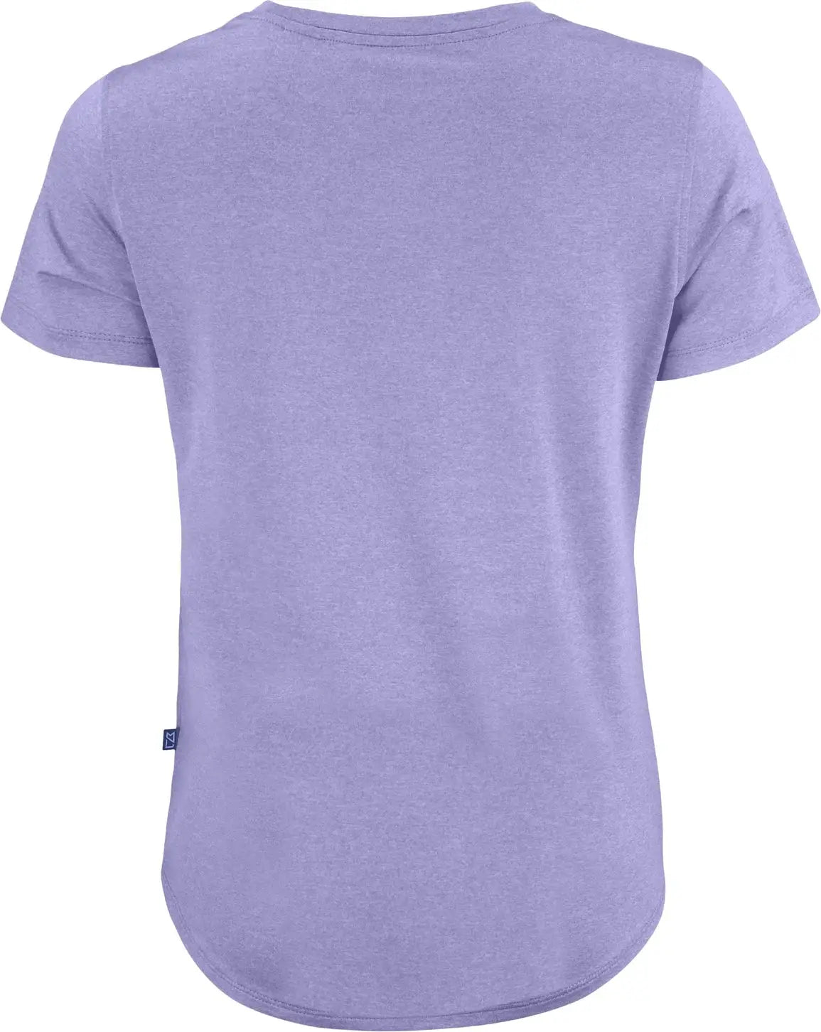 Cutter & Buck Lck00198 Coastline Epic Comfort Recycled Womens Short Sleeve Tee - Hyacinth