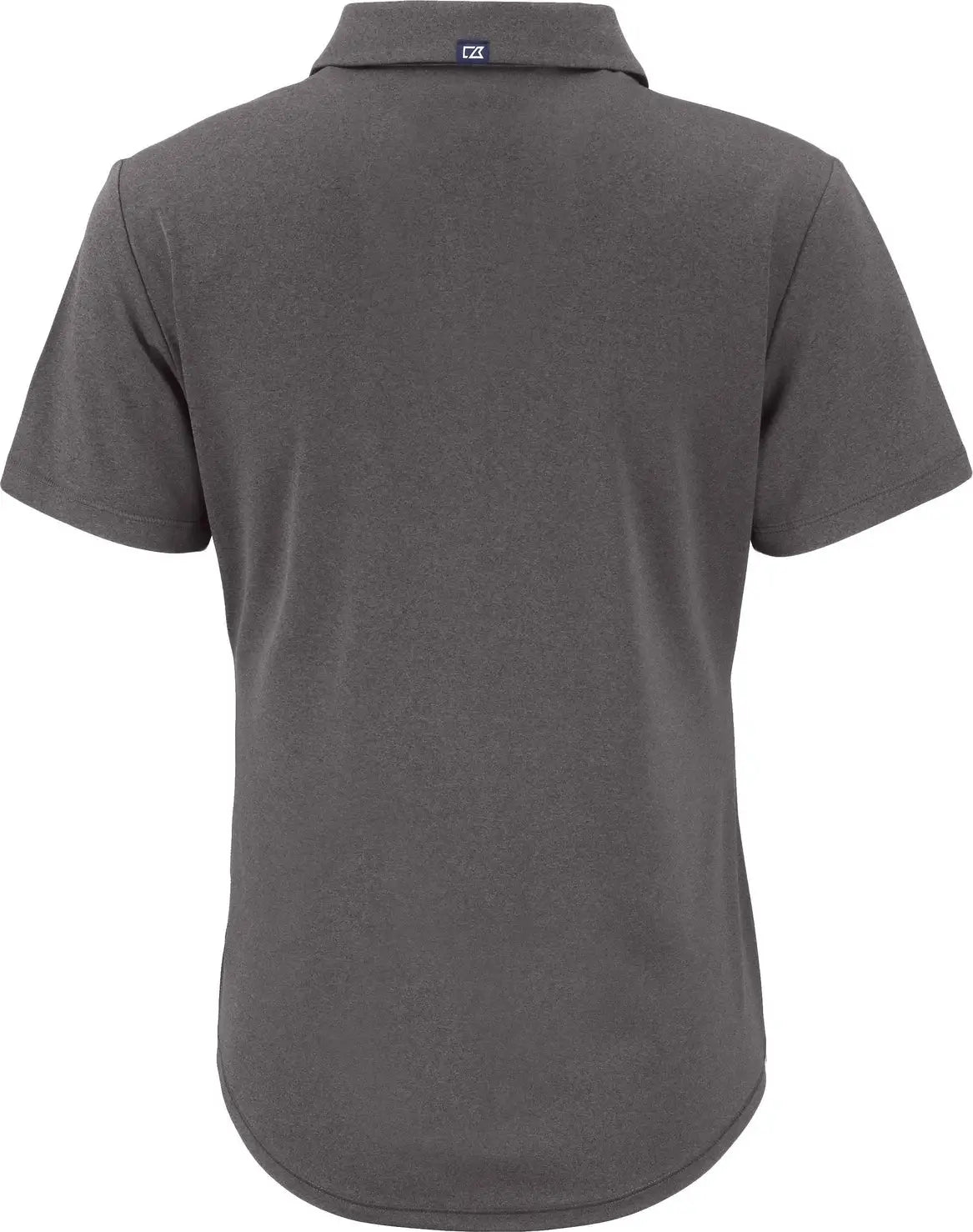 Cutter & Buck Lck00199 Forge Eco Stretch Recycled Womens Short Sleeve Polo - Dark Black Heather