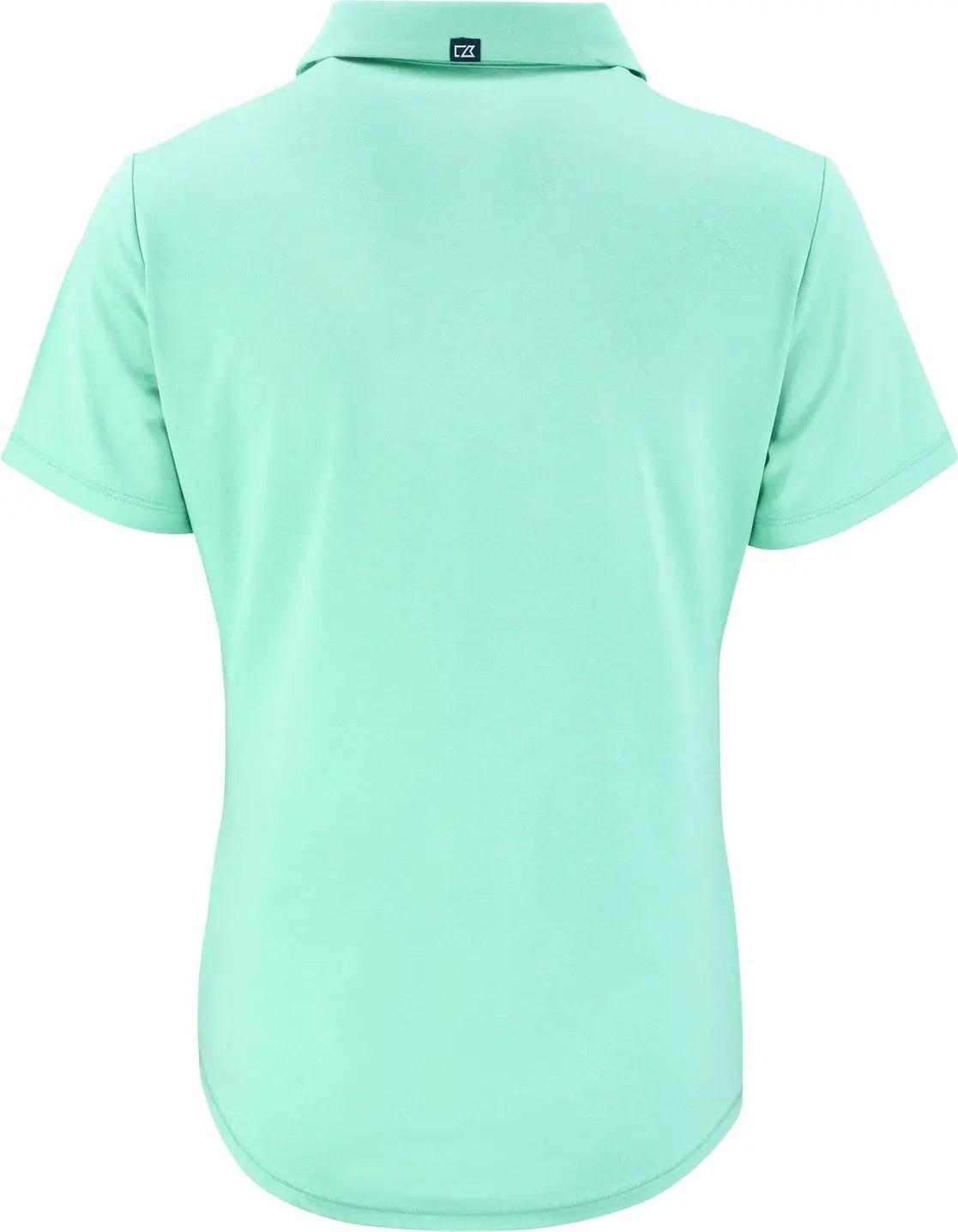 Cutter & Buck Lck00199 Forge Eco Stretch Recycled Womens Short Sleeve Polo - Fresh Mint Heather