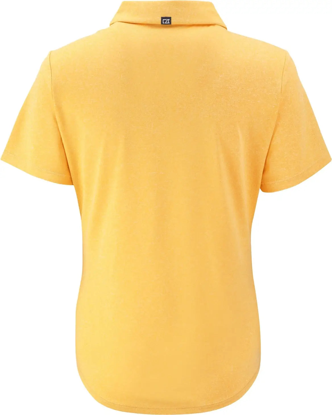 Cutter & Buck Lck00199 Forge Eco Stretch Recycled Womens Short Sleeve Polo - College Gold Heather