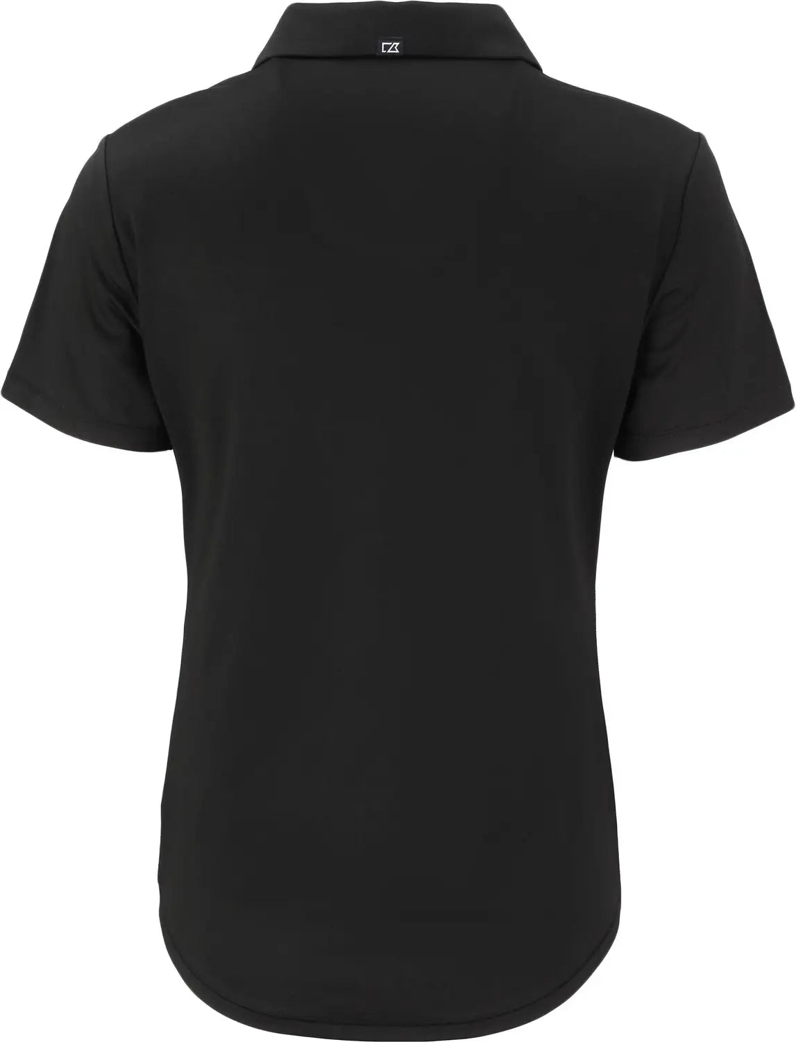 Cutter & Buck Lck00199 Forge Eco Stretch Recycled Womens Short Sleeve Polo - Black