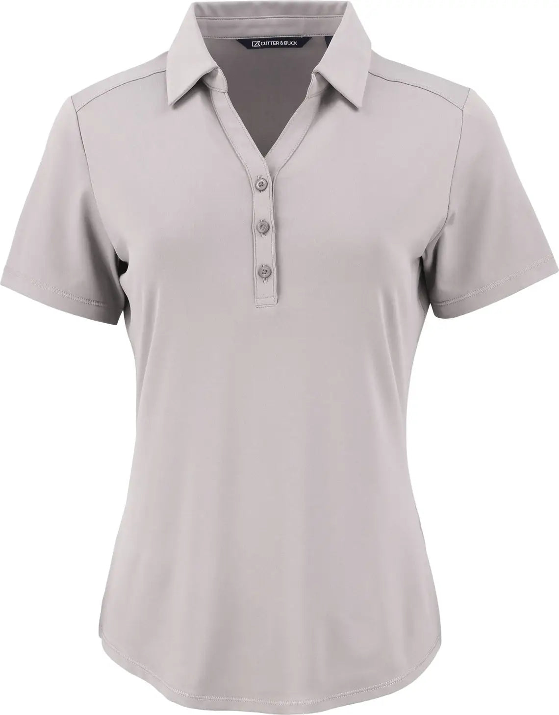 Cutter & Buck Lck00199 Forge Eco Stretch Recycled Womens Short Sleeve Polo - Polished