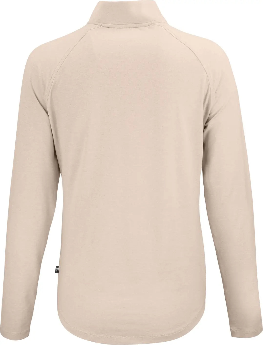Cutter & Buck Lck00210 Coastline Epic Comfort Recycled Women’s Quarter Zip - Wheat