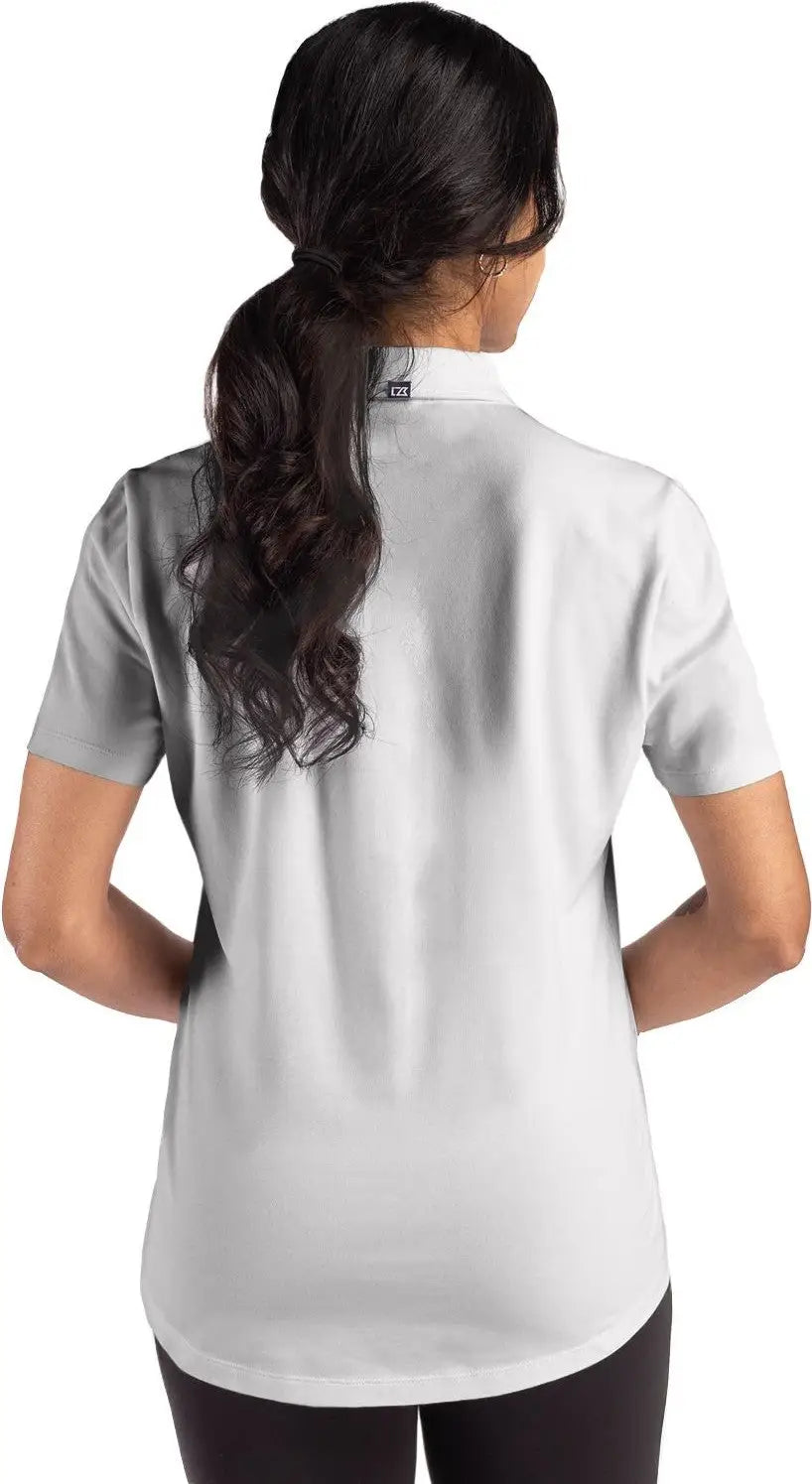 Cutter & Buck Lck00221 Advantage Refresh Epic Confidence Recycled Womens Tri-blend Pique Polo - Concrete