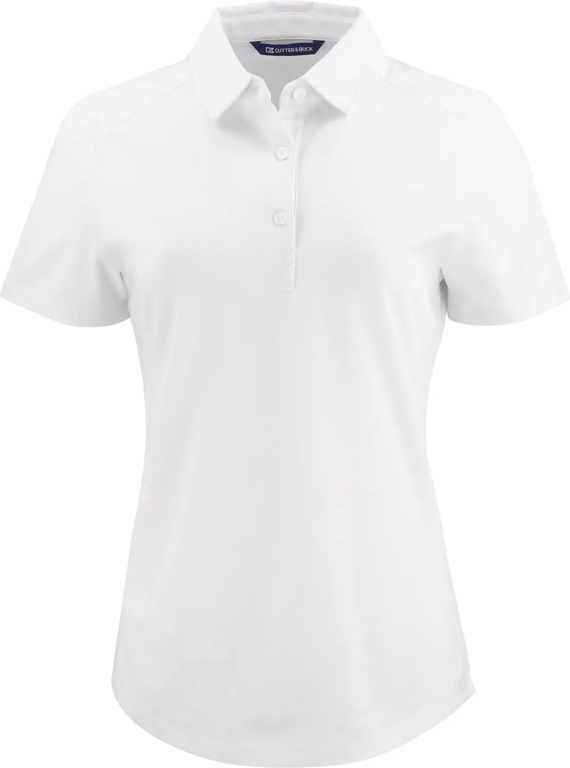 Cutter & Buck Lck00221 Advantage Refresh Epic Confidence Recycled Womens Tri-blend Pique Polo - White