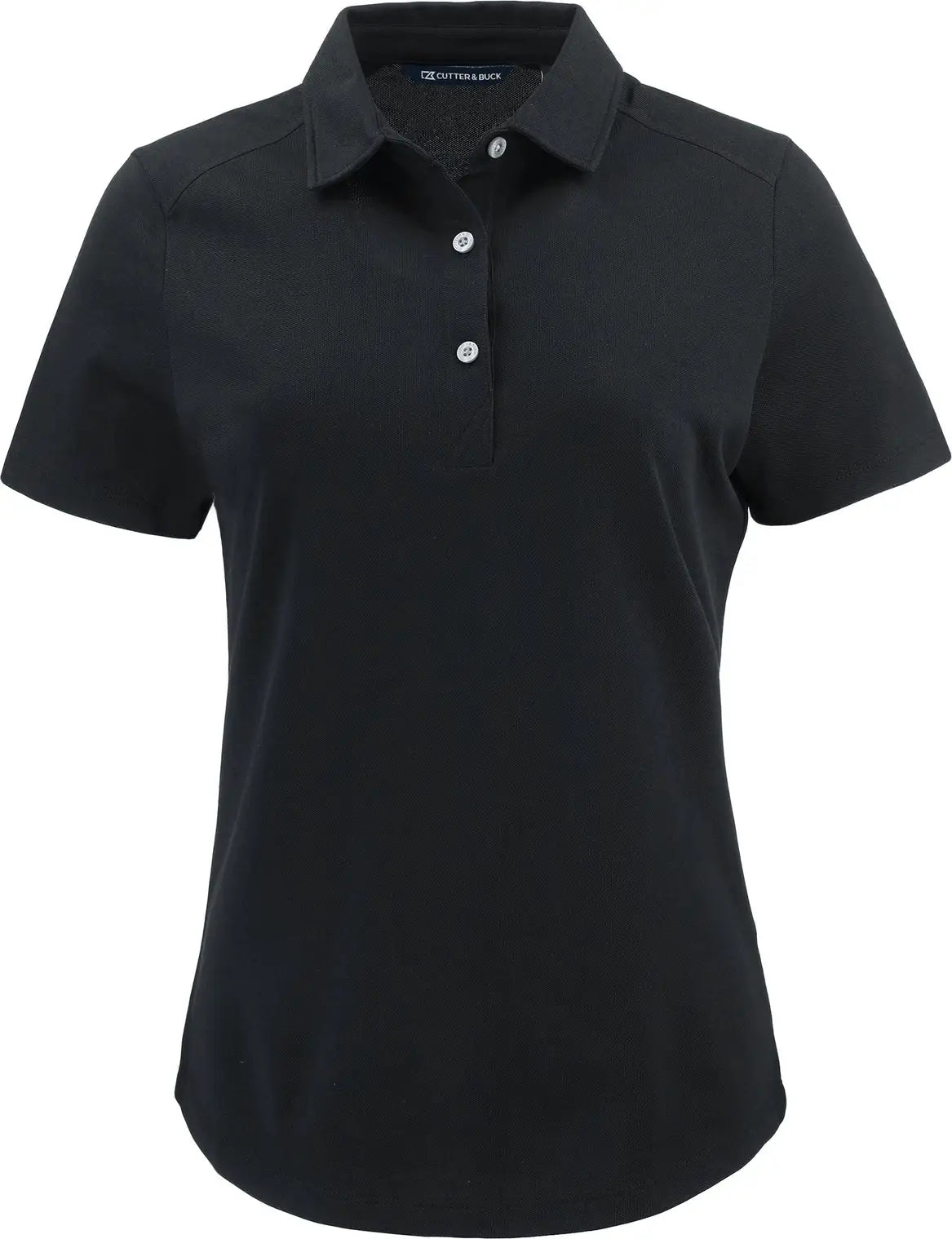 Cutter & Buck Lck00221 Advantage Refresh Epic Confidence Recycled Womens Tri-blend Pique Polo - Black