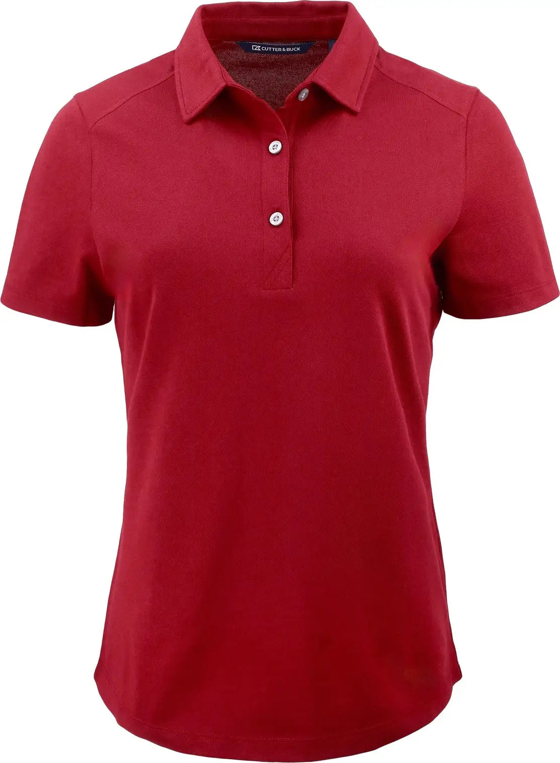 Cutter & Buck Lck00221 Advantage Refresh Epic Confidence Recycled Womens Tri-blend Pique Polo - Cardinal Red