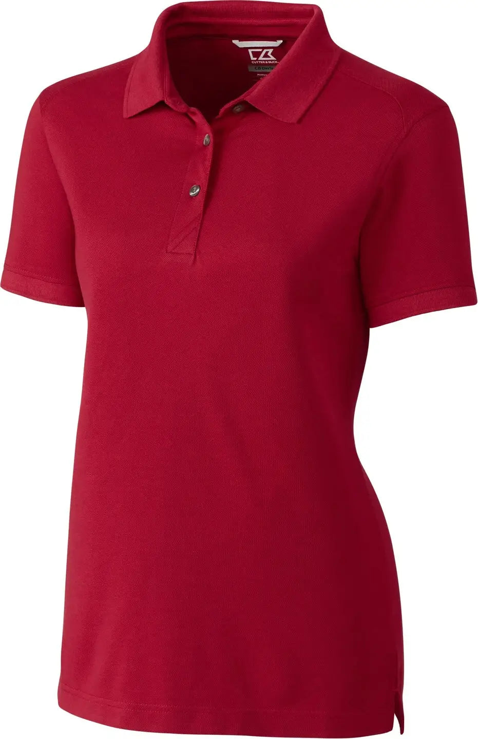 Cutter & Buck Lck08685 Advantage Eco Tri-blend Pique Womens Polo - Cardinal Red