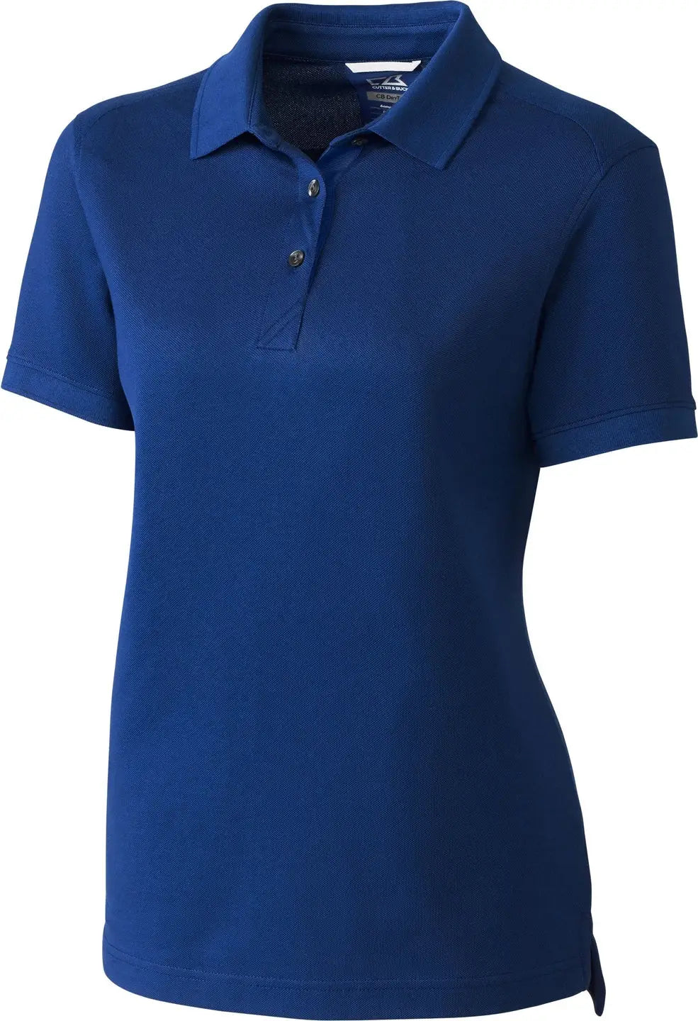 Cutter & Buck Lck08685 Advantage Eco Tri-blend Pique Womens Polo - Tour Blue