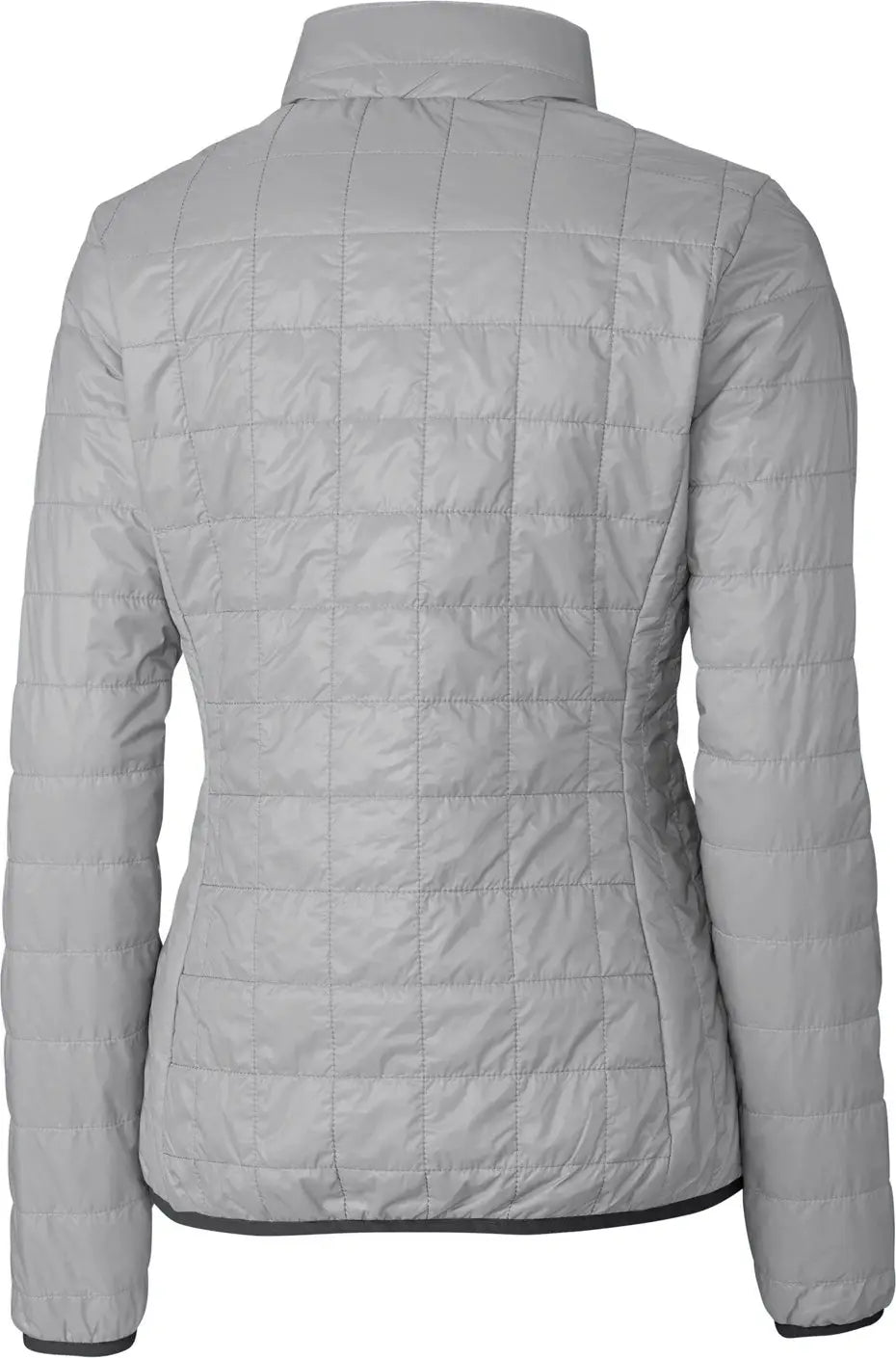 Cutter & Buck Lco00007 Rainier Primaloftâ Womens Eco Insulated Full Zip Puffer Jacket - Polished