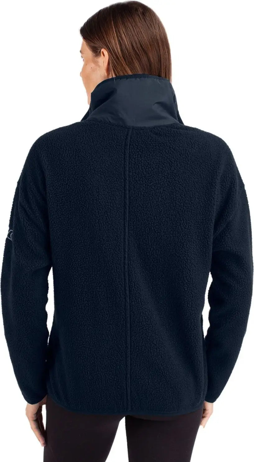 Cutter & Buck Lco00055 Cascade Eco Fleece Womens Full Zip Jacket - Navy Blue