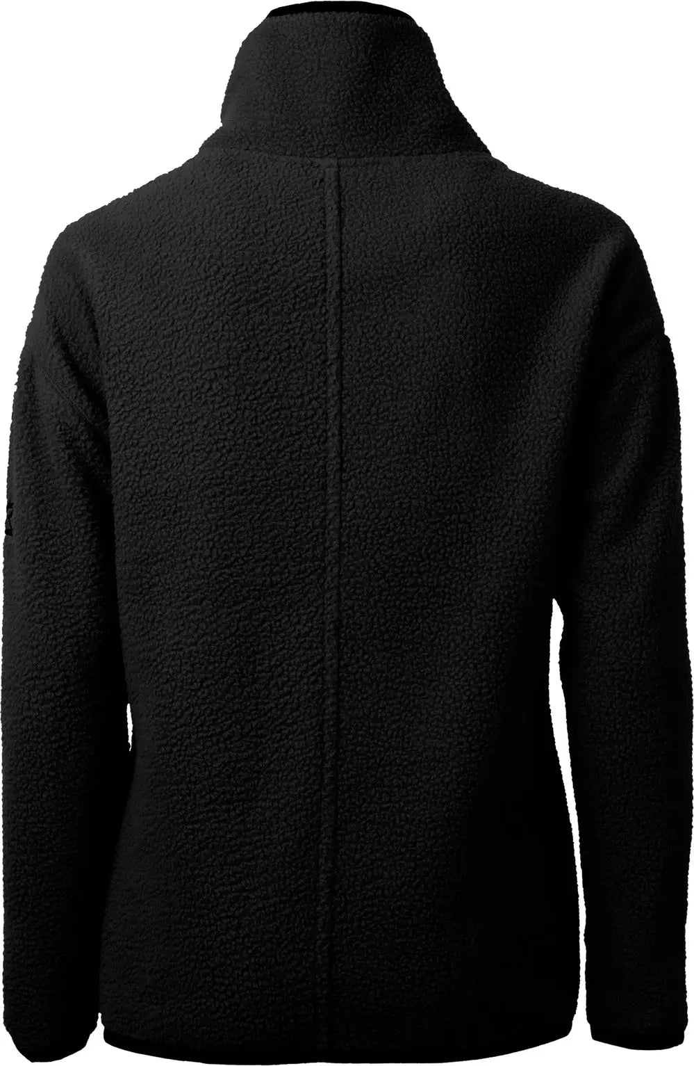 Cutter & Buck Lco00056 Cascade Eco Fleece Womens Pullover Jacket - Black