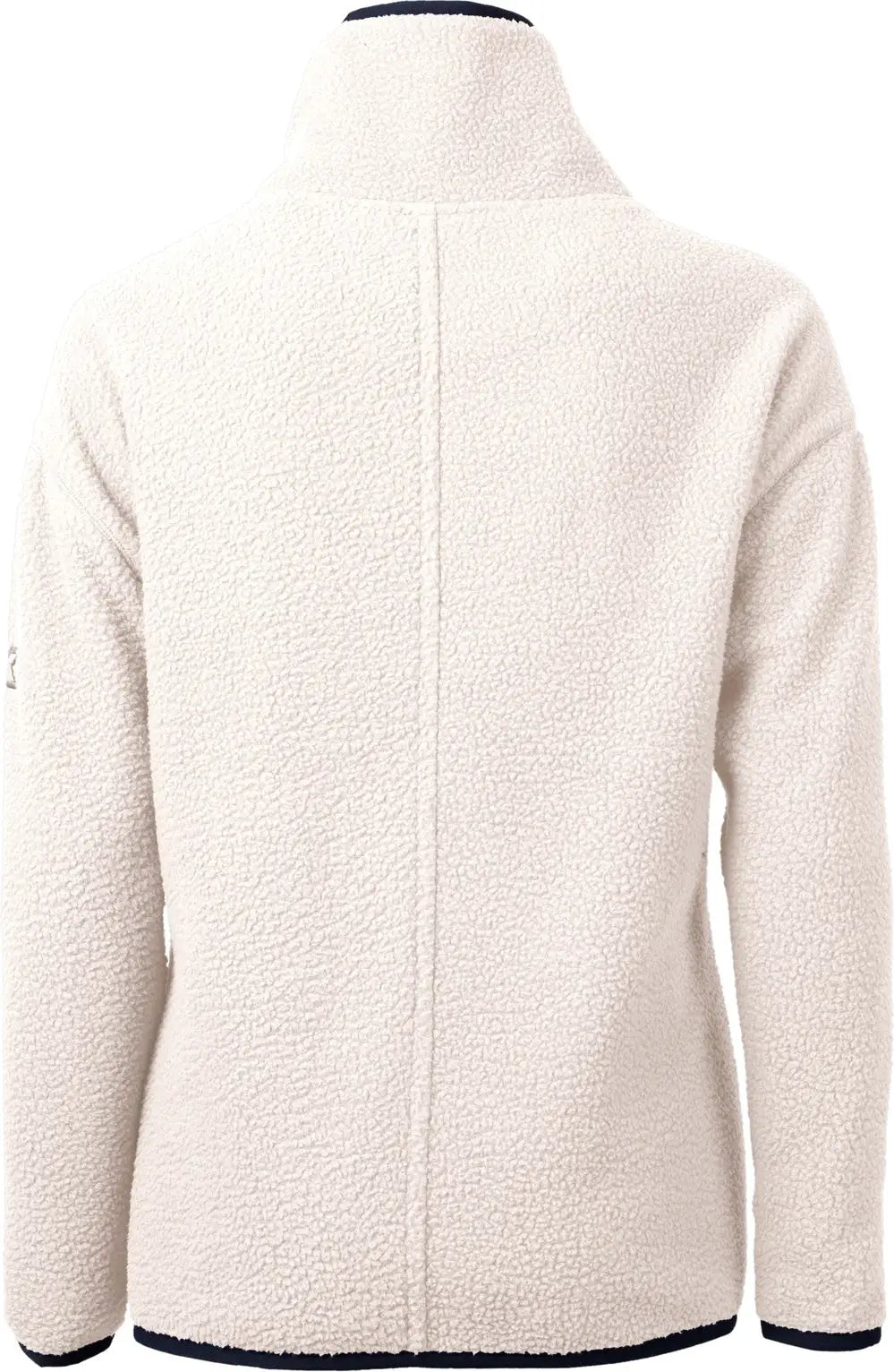 Cutter & Buck Lco00056 Cascade Eco Fleece Womens Pullover Jacket - Shell Navy Blue